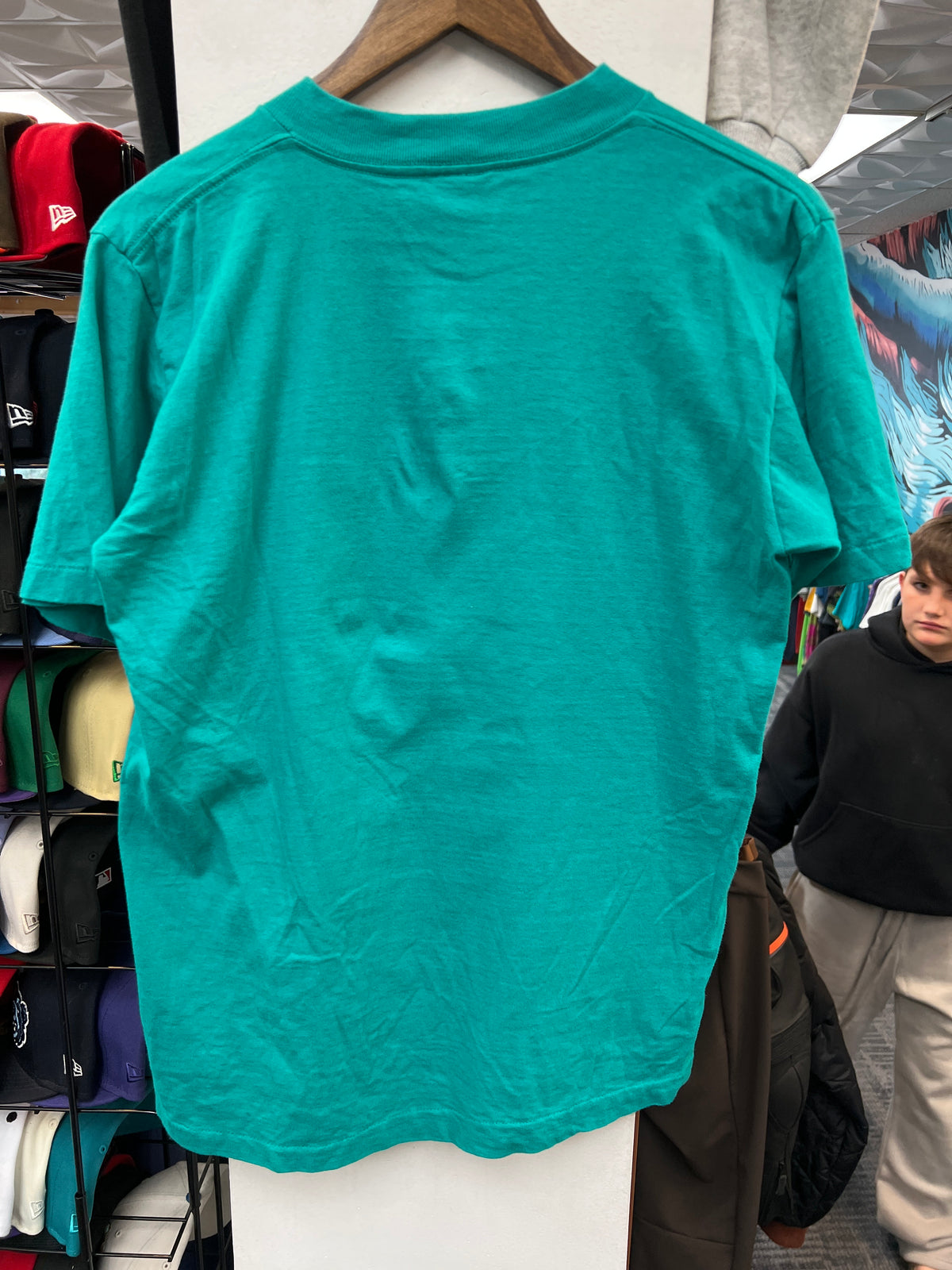 Vintage “Starfeather” Turquoise Tee