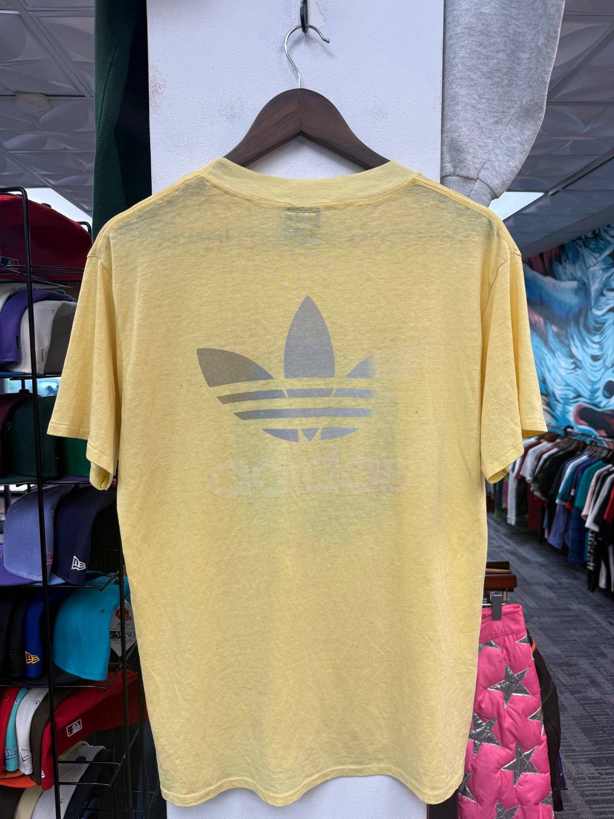 Vintage Lilac Adidas Tee