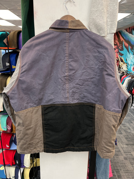 Vintage Reworked Carhartt Colorblock Patchwork Jacket