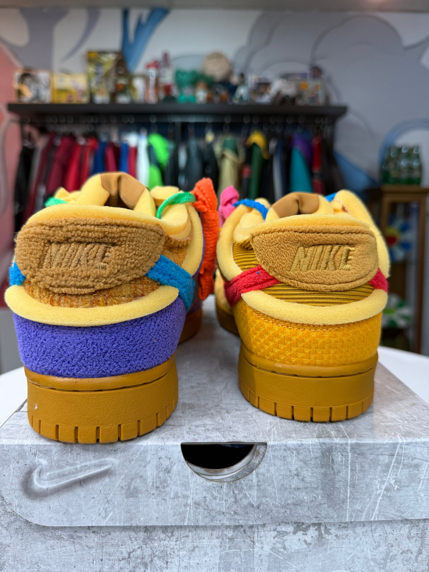 New Psychic Purple Swamp CPFM Dunks