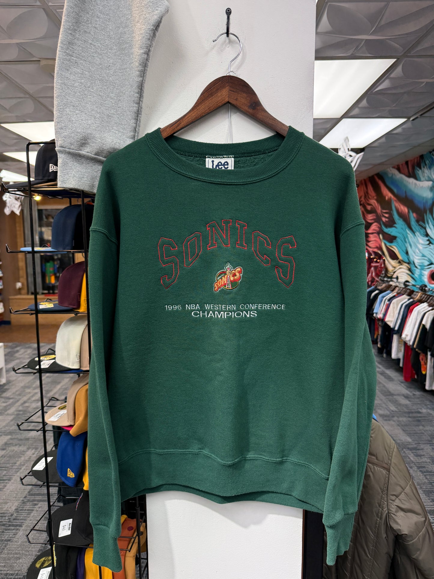 Vintage Sonics 96’ Conference Champs Crewneck