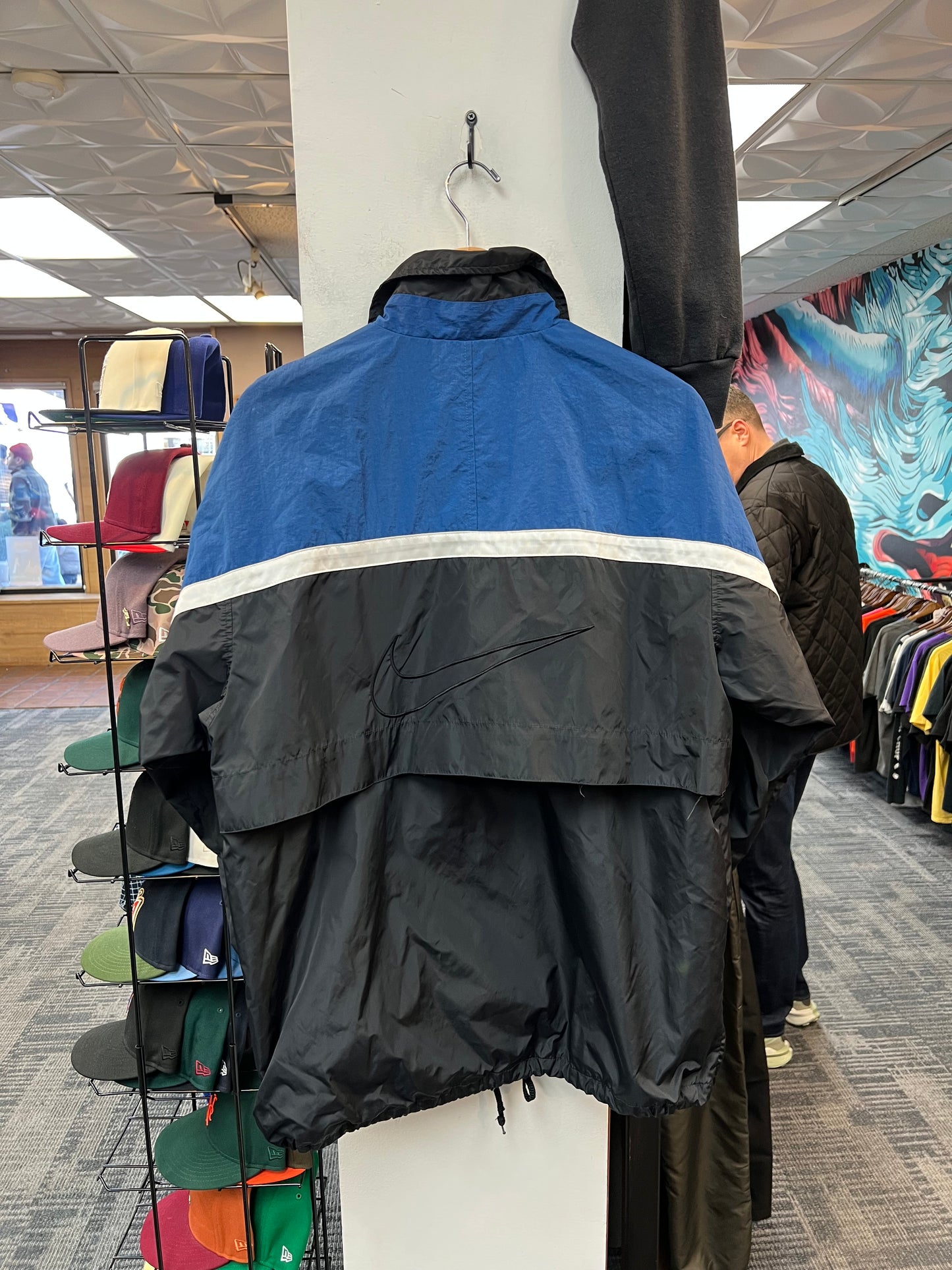 Vintage 90s Nike Full-Zip Windbreaker Jacket