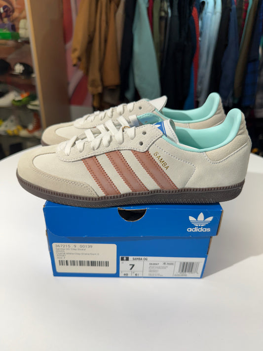 New Clay Strata Adidas Samba OG