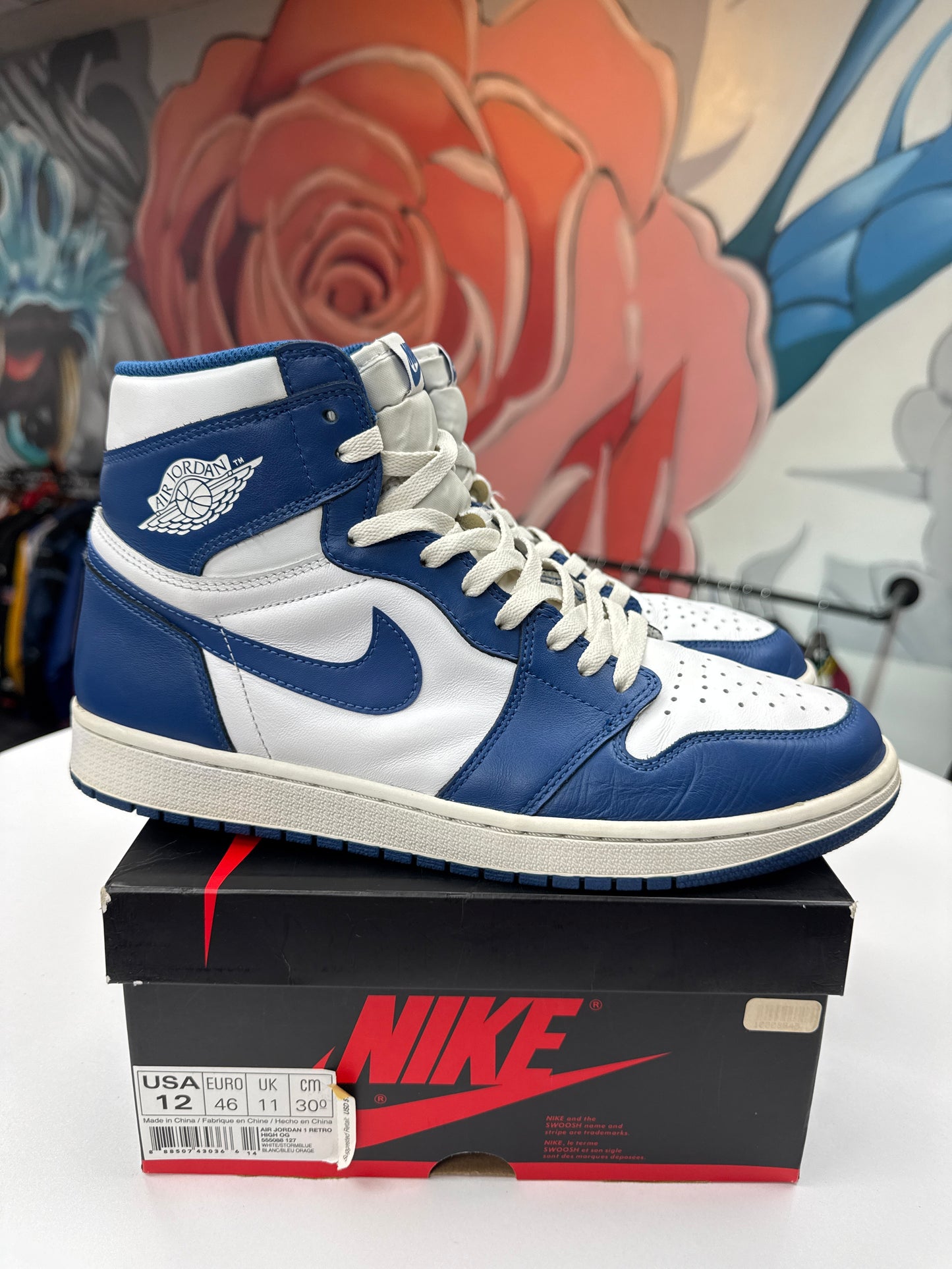 Preowned Jordan 1 Storm Blue (2016)