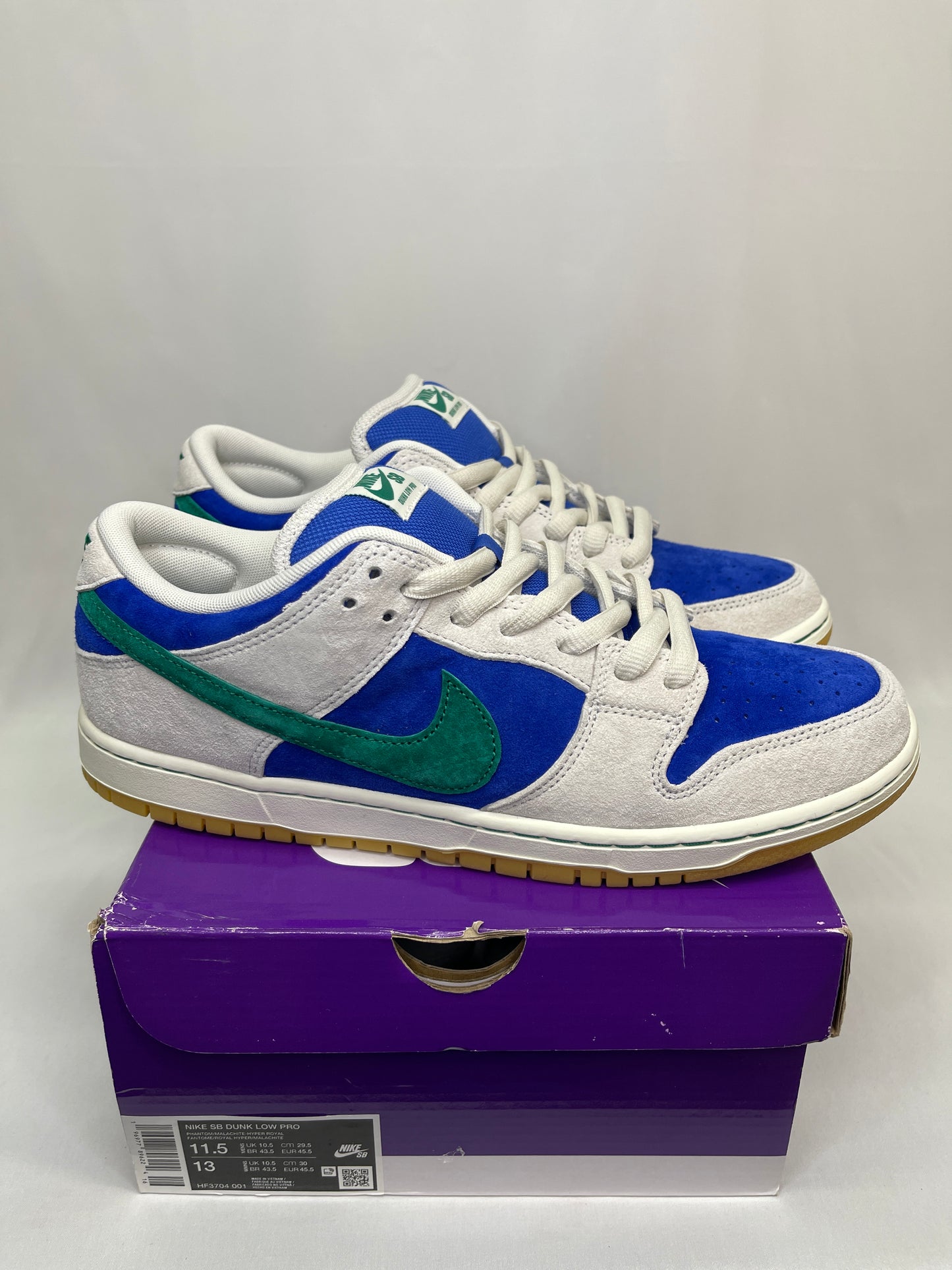 New SB Dunk Low Royal Malachite