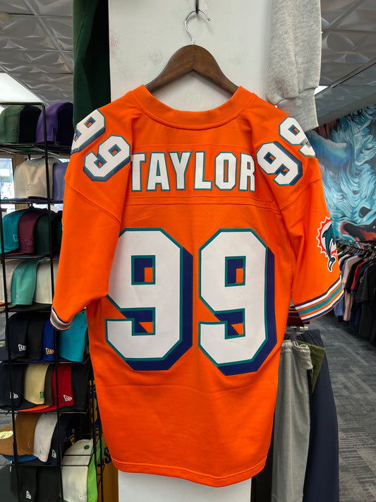 Mitchell & Ness Miami Dolphins 2004 Throwback Jason Taylor Jersey