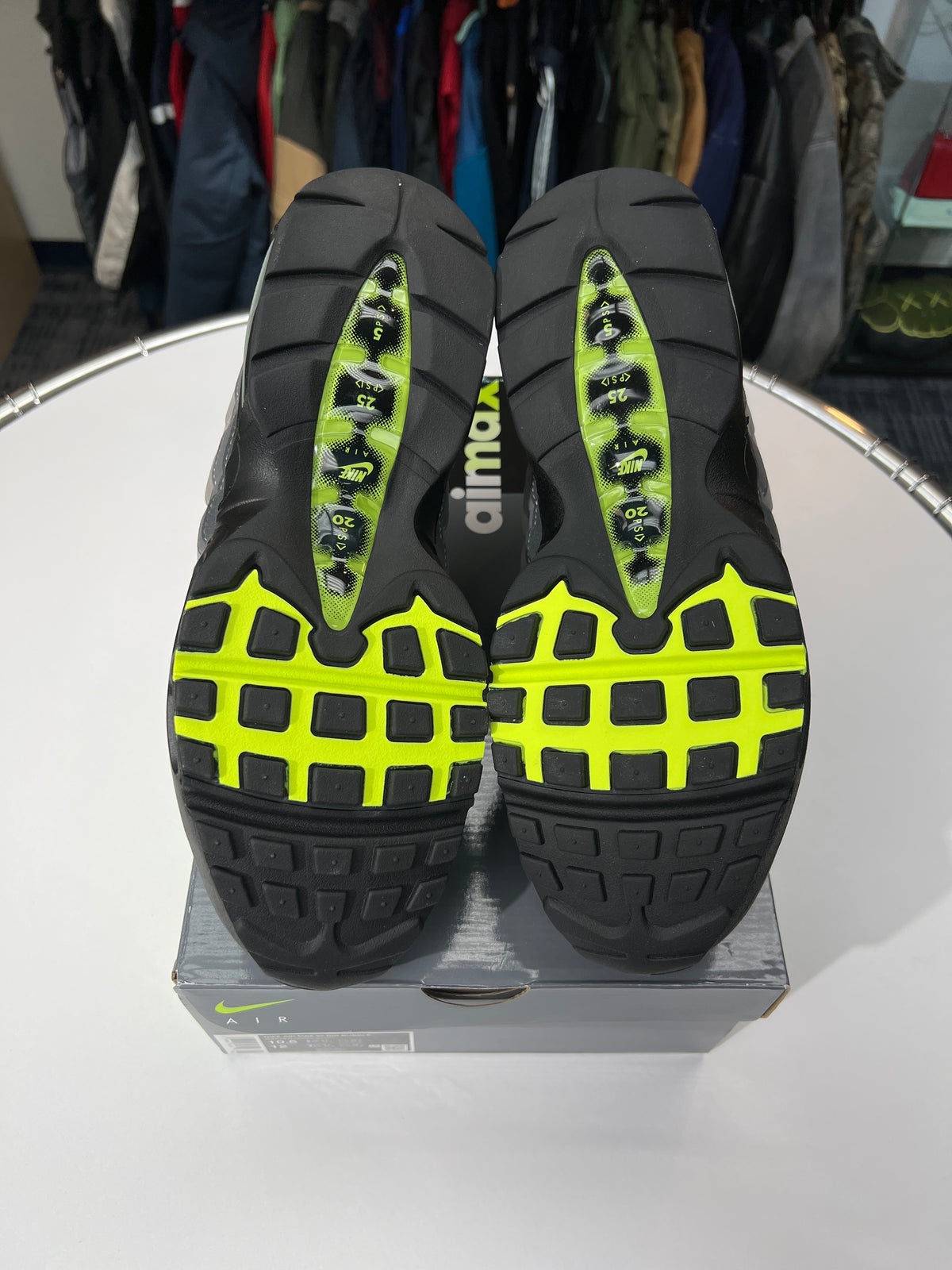 New Air Max 95 OG Big Bubble Neon