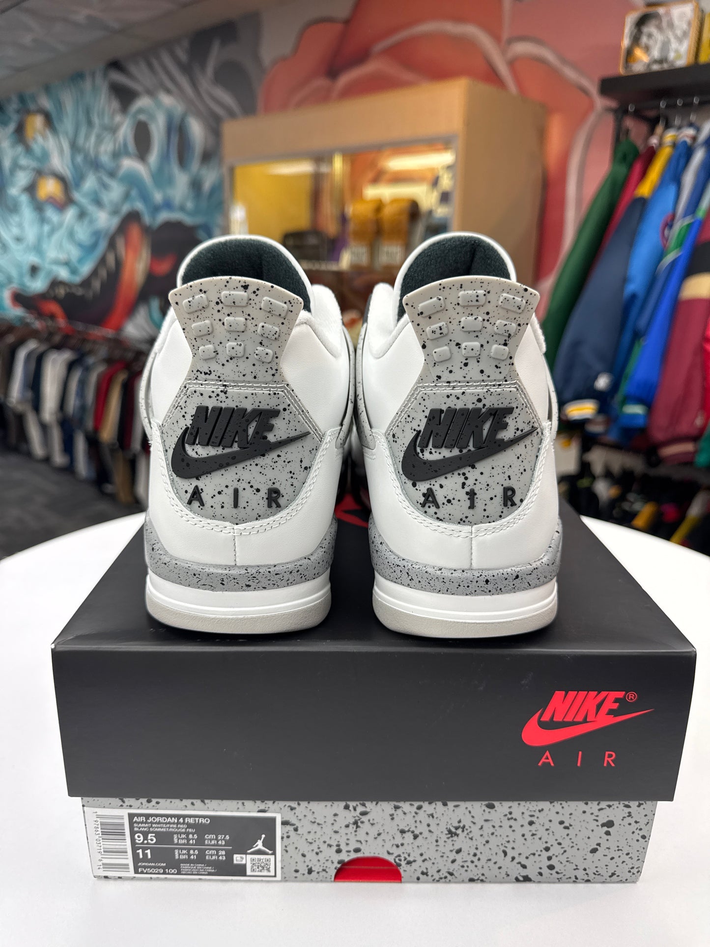 New Jordan 4 White Cement (2025)