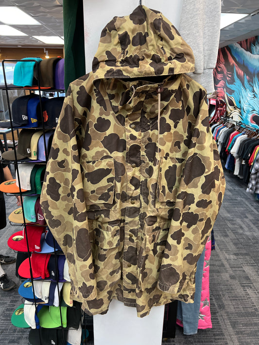 Columbia 80s Duck Camo Full Zip Hunting Jacket