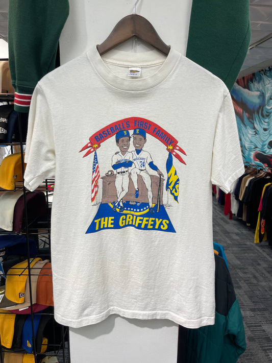 1990 Vintage Mariners Griffeys Tee