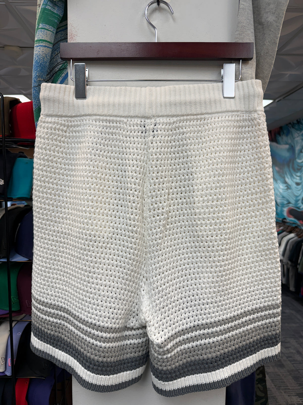 Casablanca Crochet Cotton Shorts