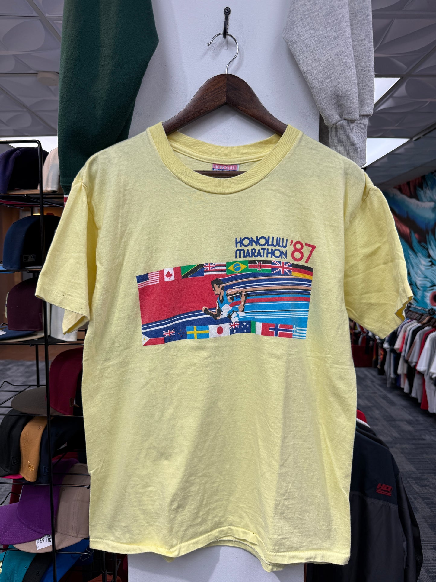 Vintage Honolulu 87 Marathon Tee