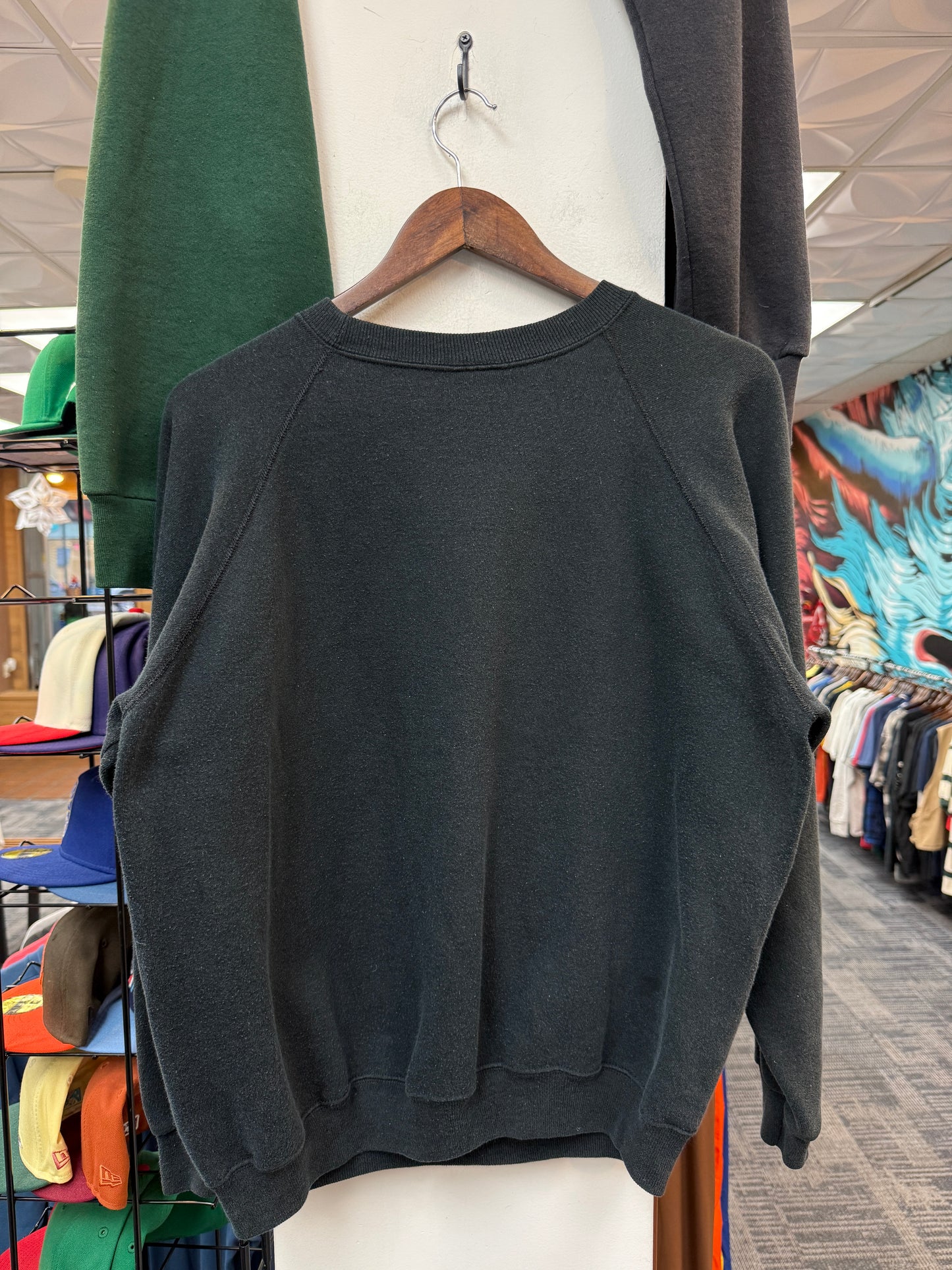 Vintage Rainy Umbrella Crewneck