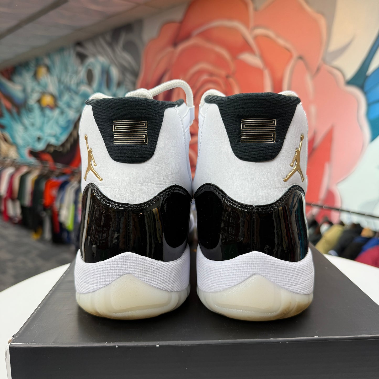 Preowned Jordan 11 DMP Gratitude