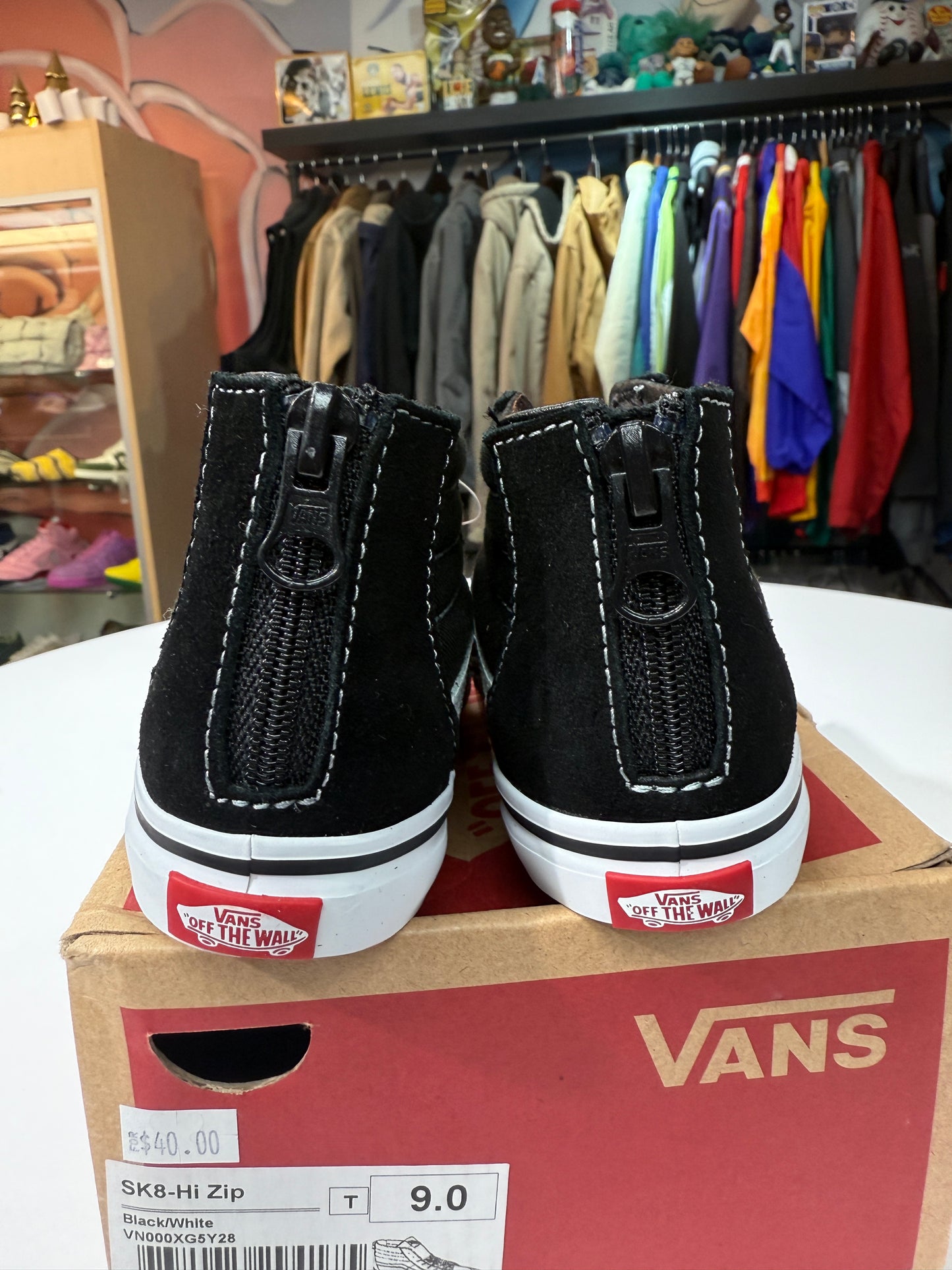 New Vans SK8 Hi Zip