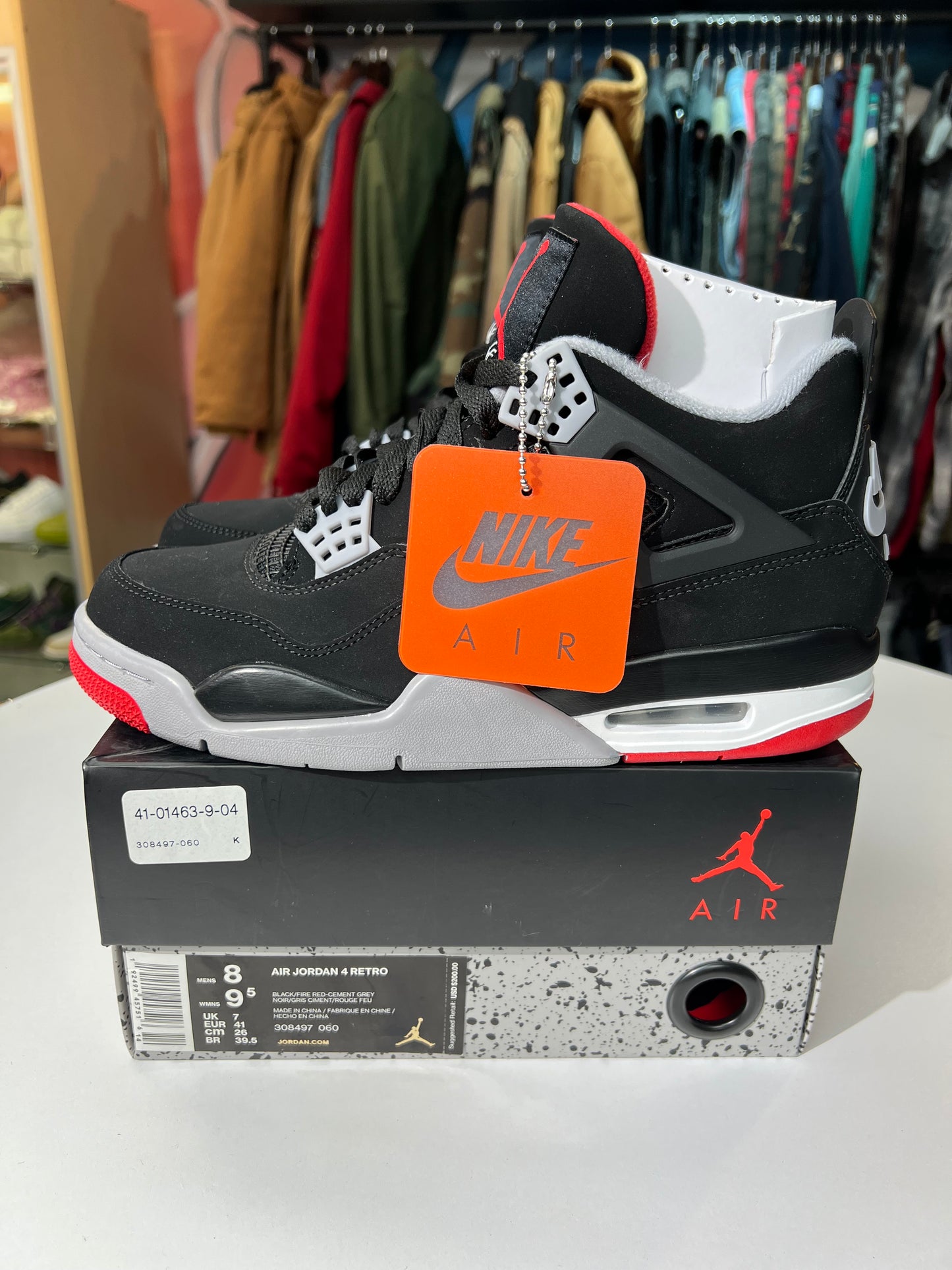 New Bred Jordan 4 (2019)
