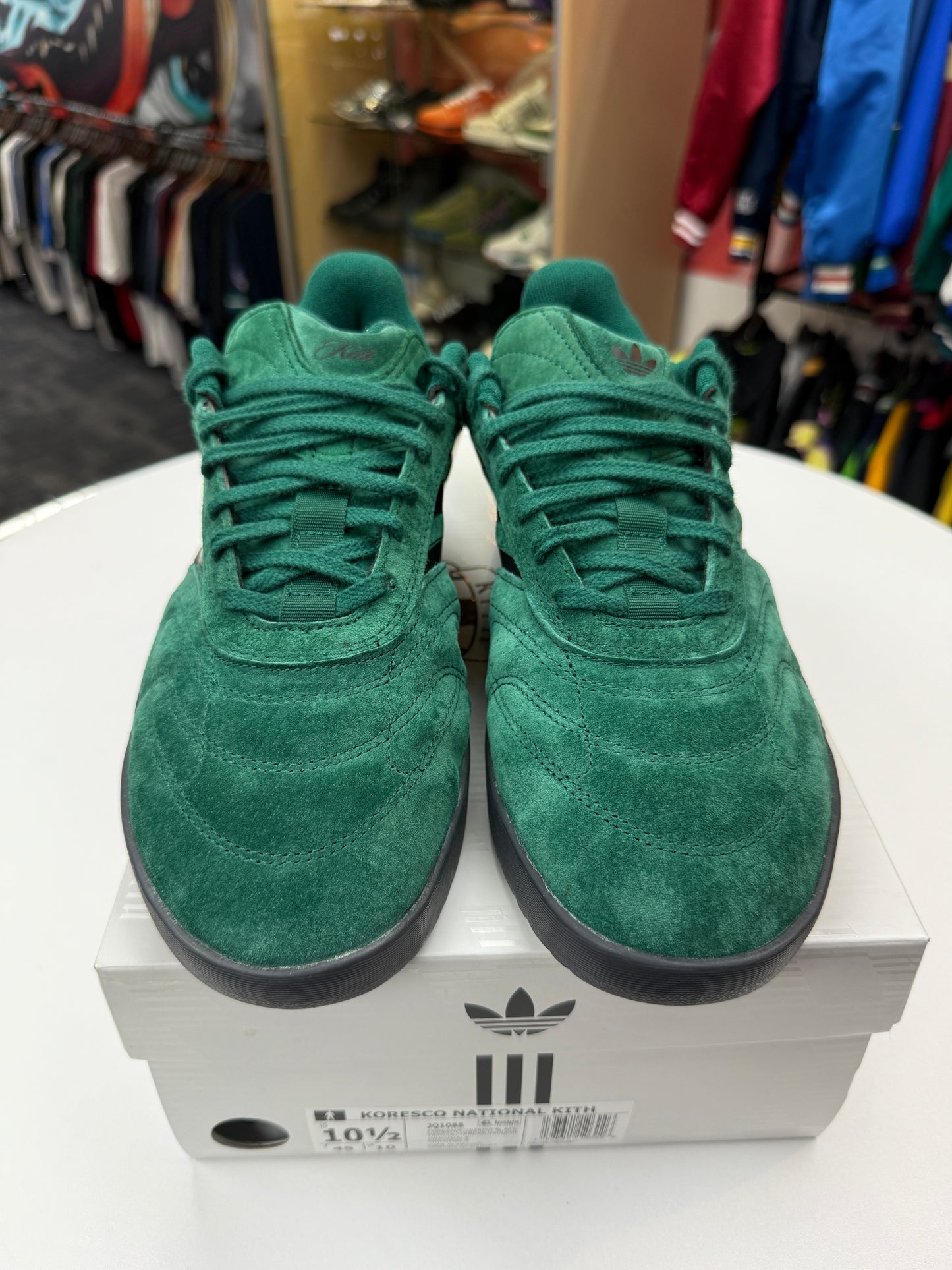 Preowned Kith Scarab Black Adidas Koresco National