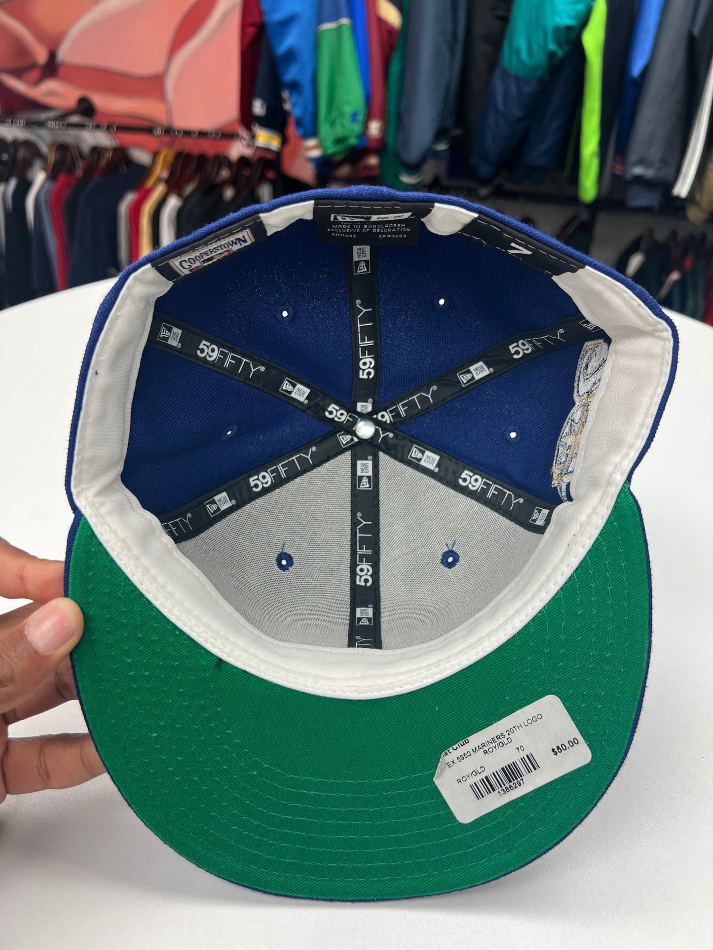 Mariners Dark Blue 20th Anniversary Fitted