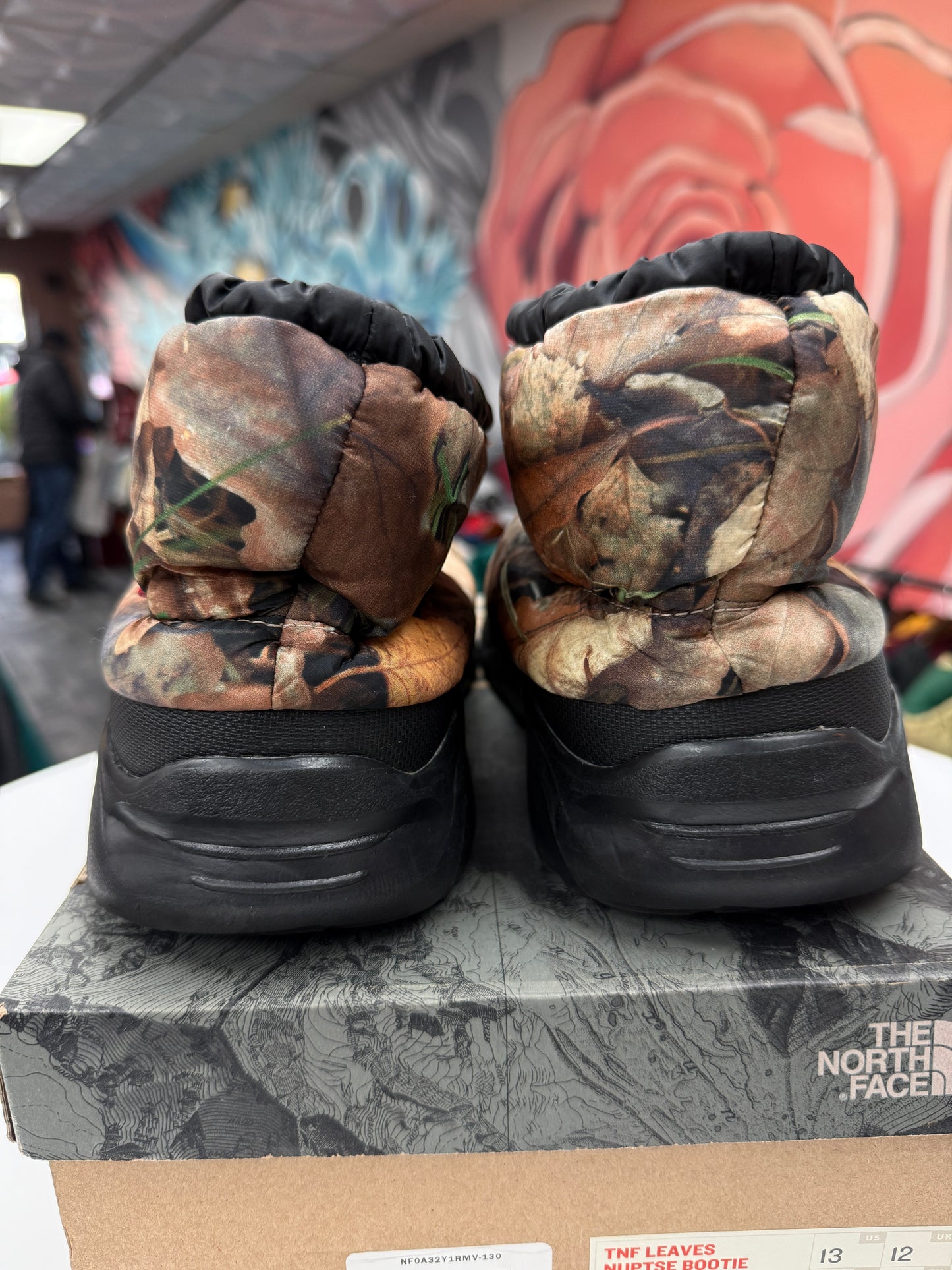 Preowned Supreme Leaves The North Face Nupste Boots