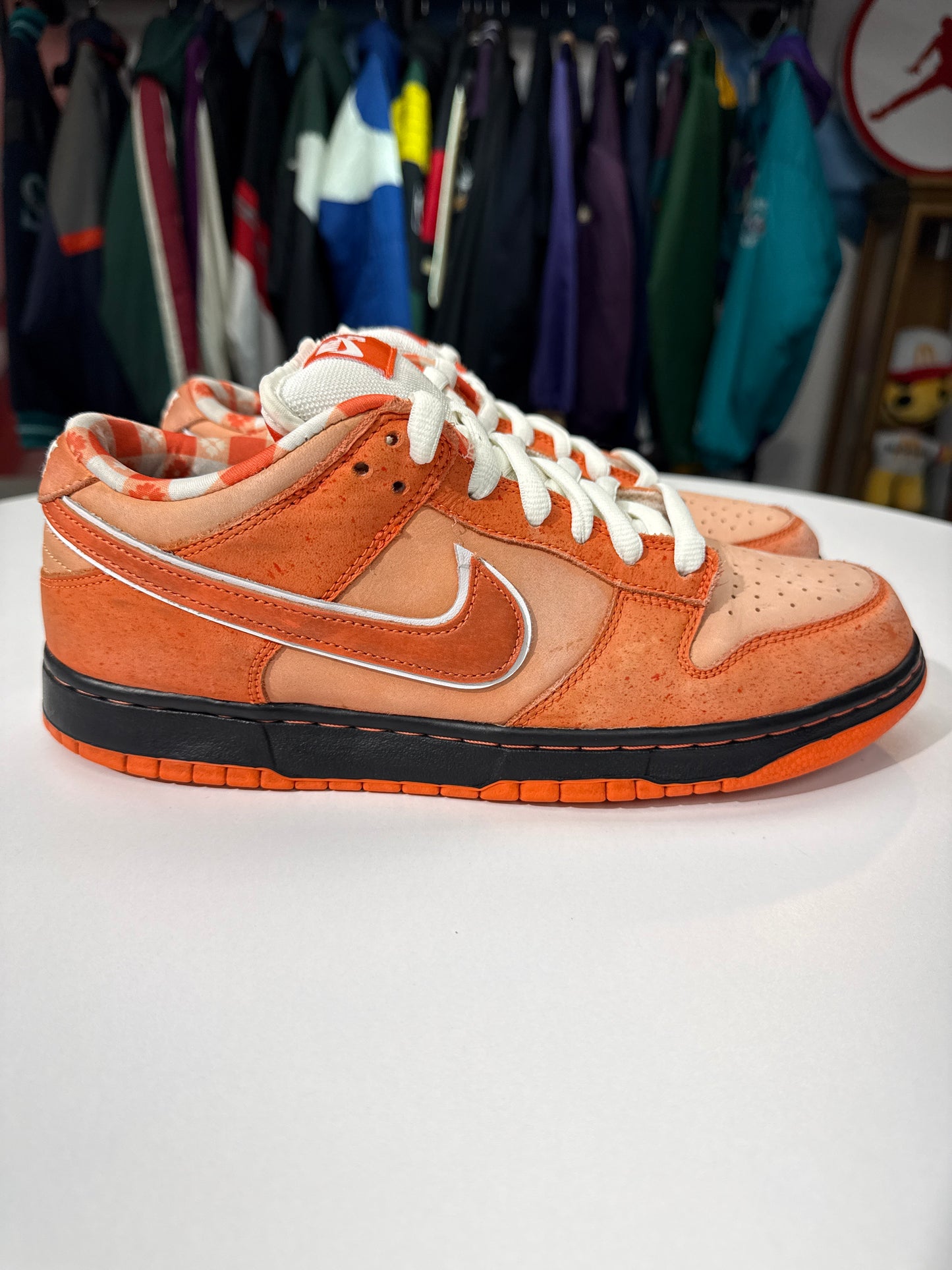 Preowned Nike SB Dunk Low Orange Lobster