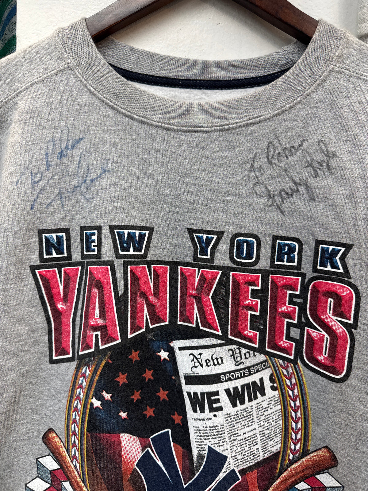 Vintage Starter NY Yankees 1996 World Series Champs Crewneck