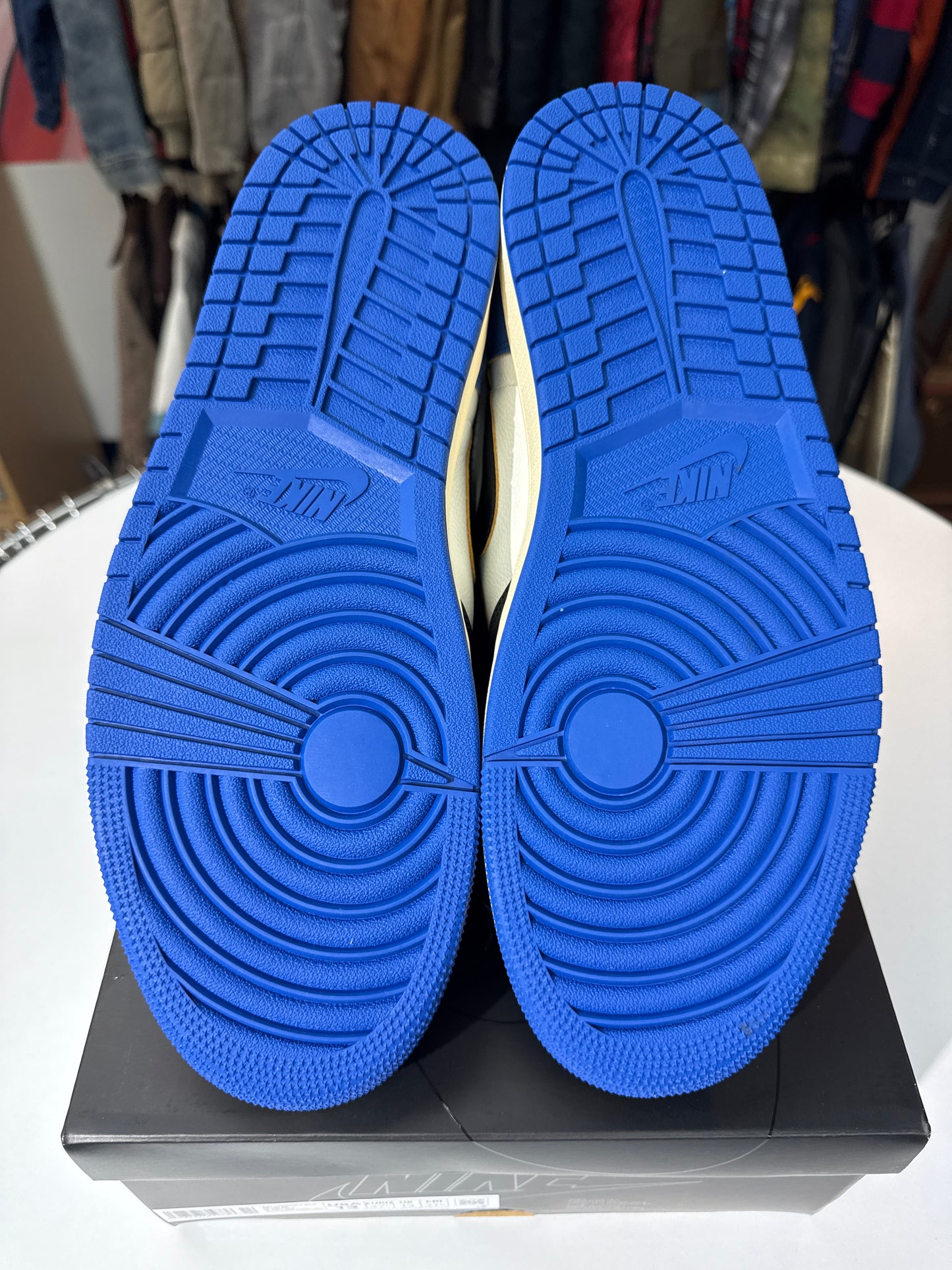 New Jordan 1 Fragment x Union LA Varsity Red/Sport Royal