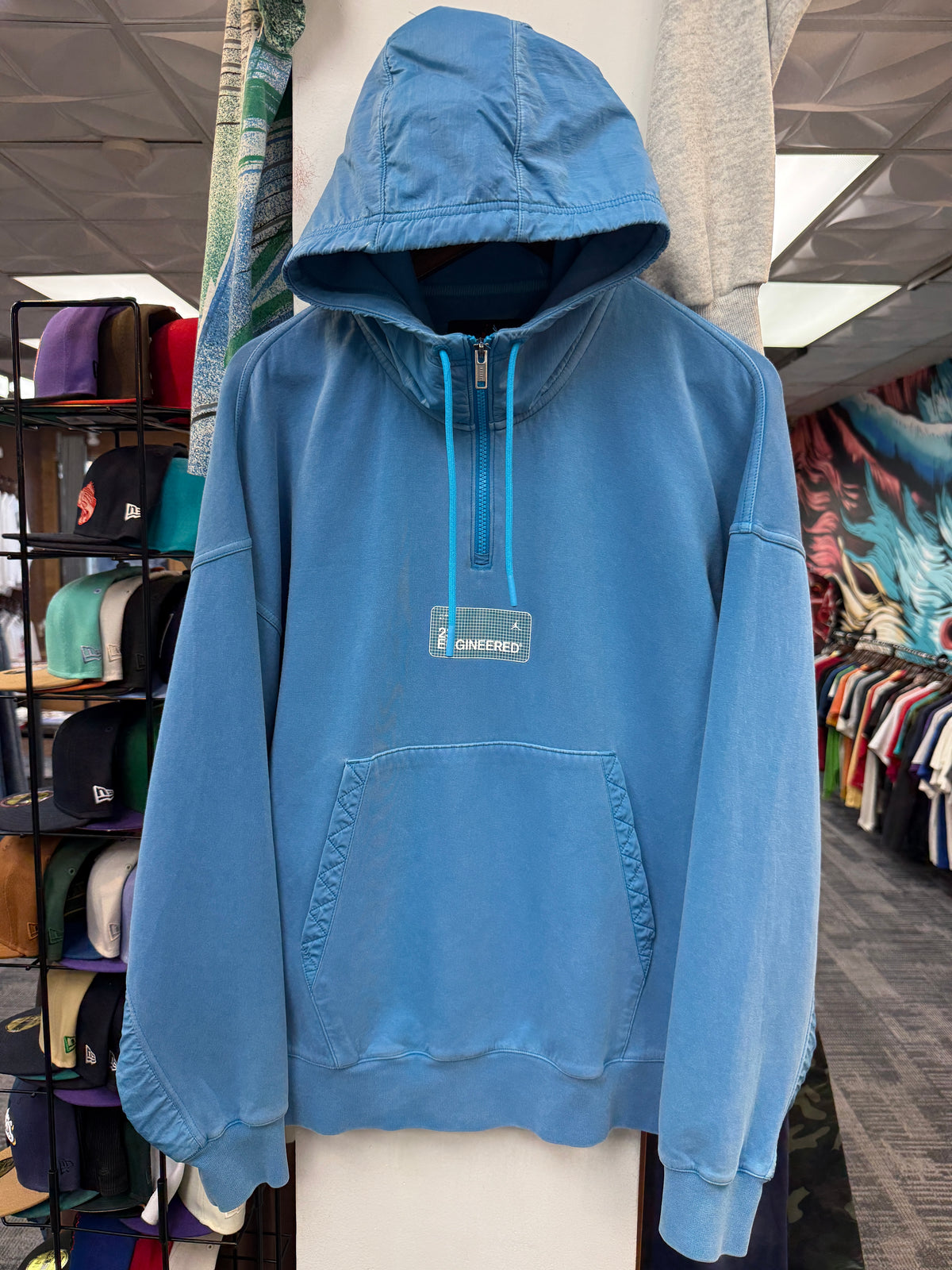 Jordan Blue Engineered Hoodie
