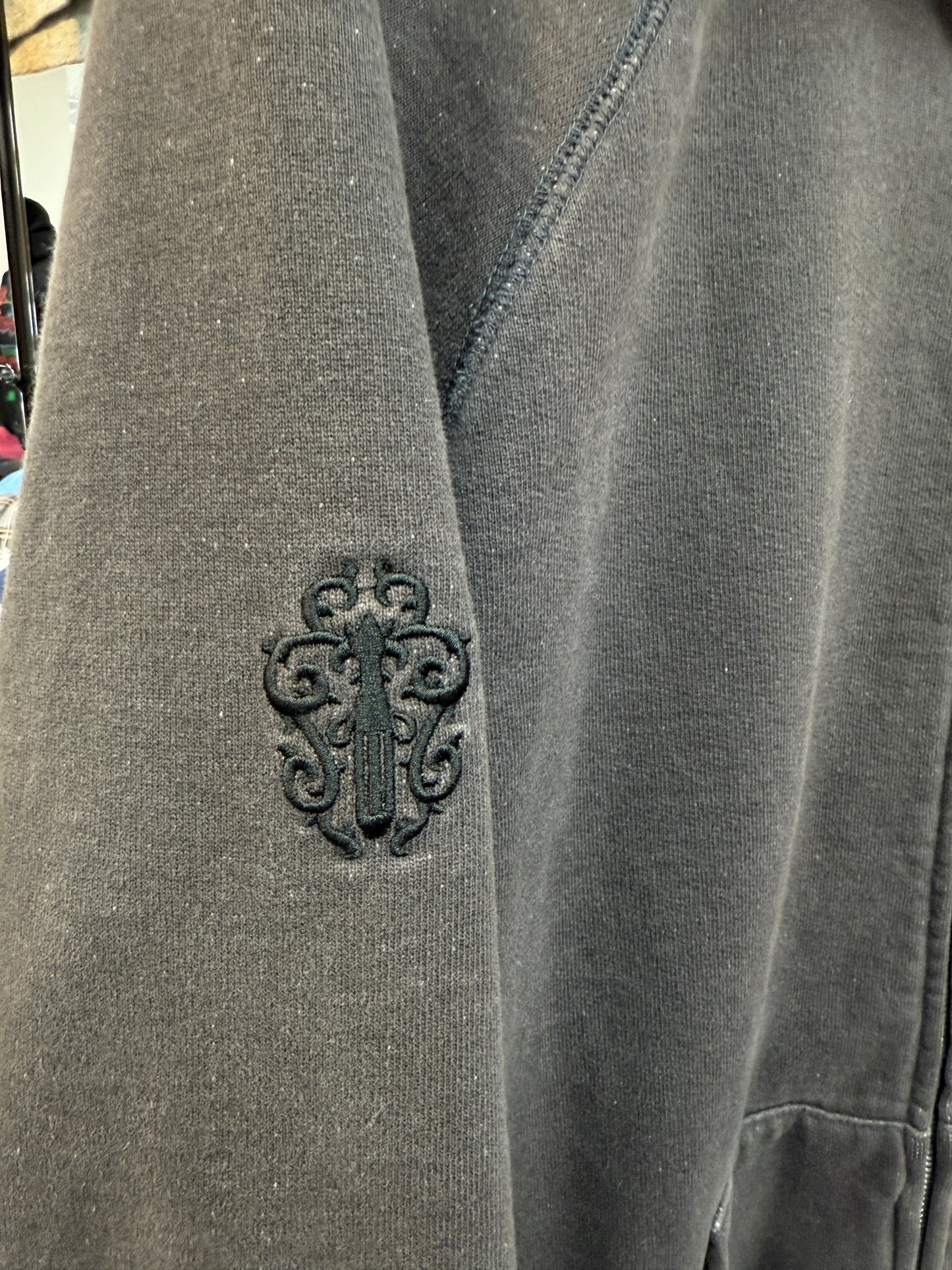 Chrome Hearts Y Not Dagger Zip Up Hoodie