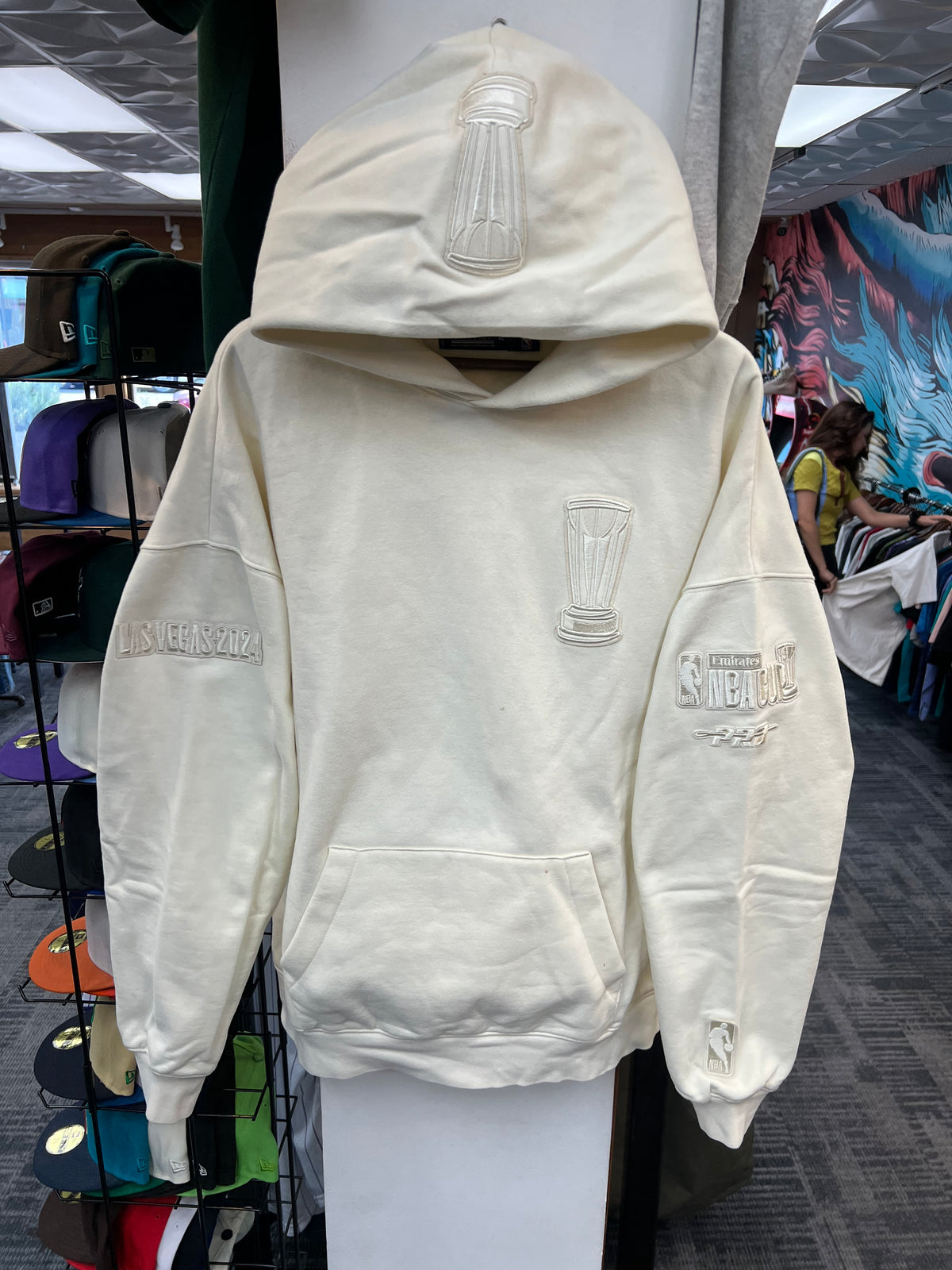 Pro Standard NBA Emirates NBA Cup Las Vegas ‘24 Bone Hoodie