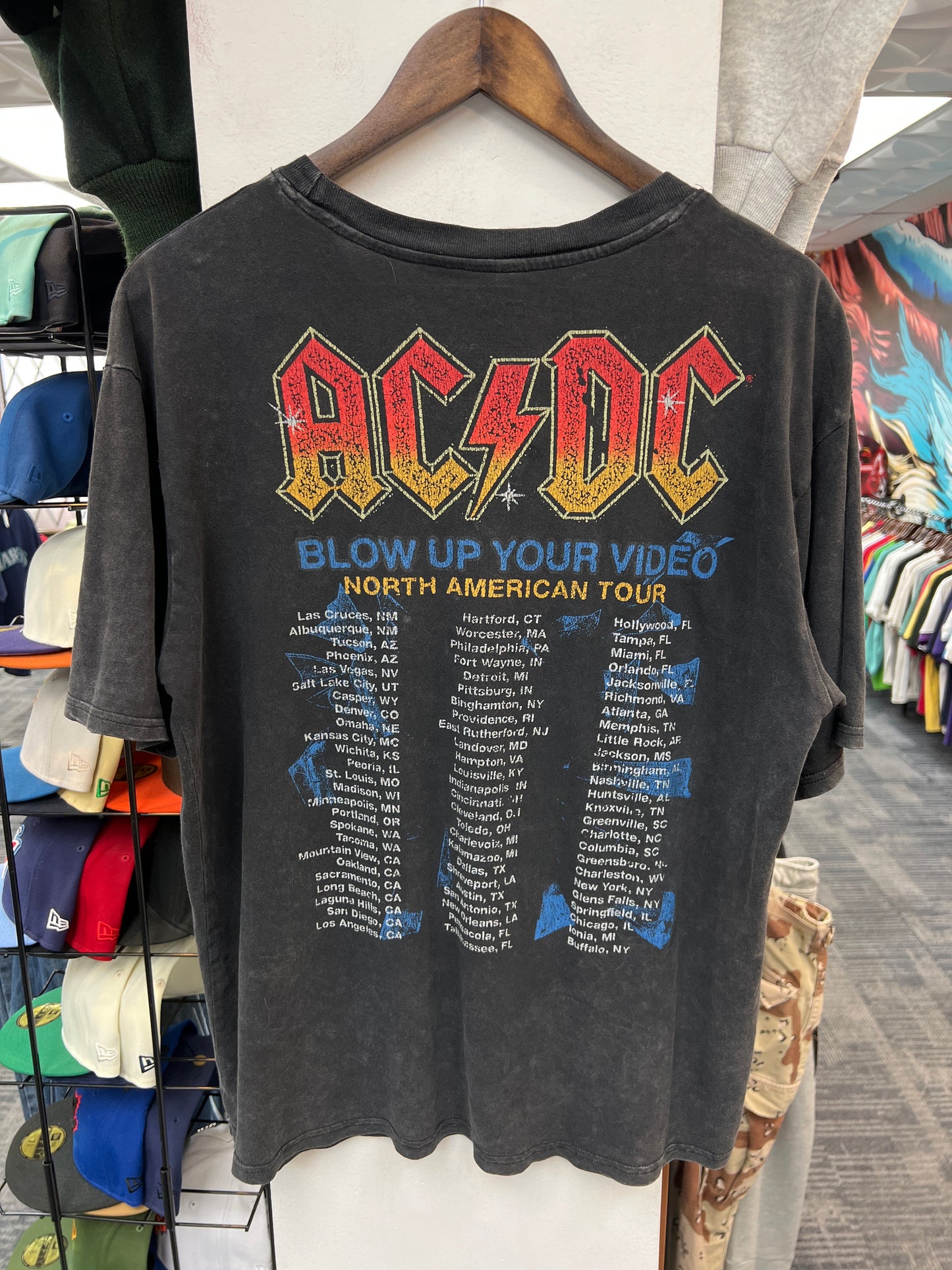 AC/DC “Blow Up Your Video” Tour Tee