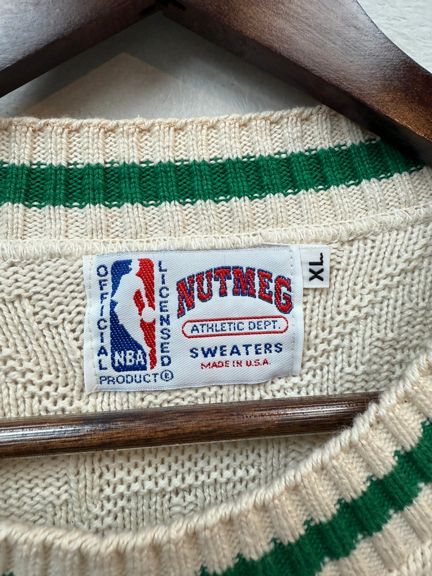 New Vintage Sonics Cable Knit Sweater