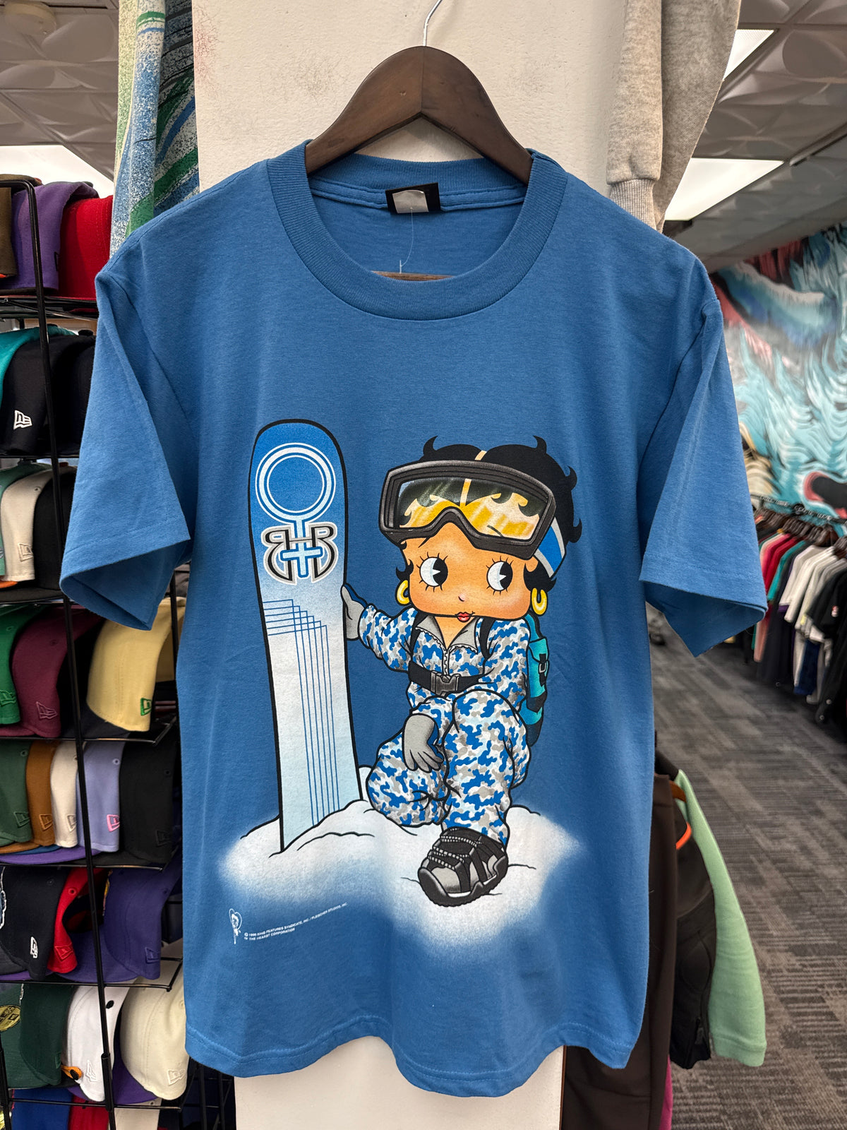 Vintage Betty Boop Snowboard Tee