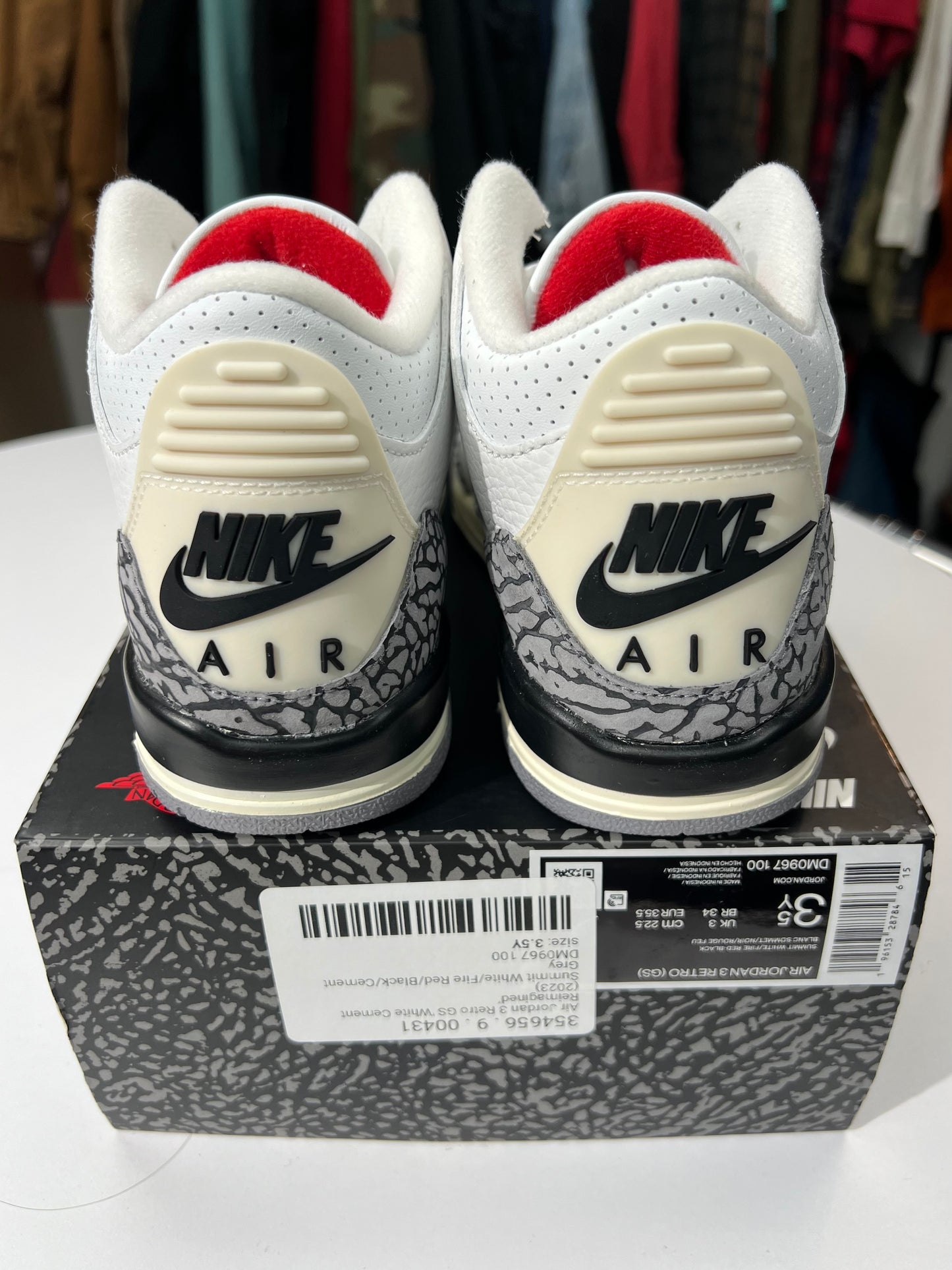 New Jordan 3 White Cement Reimagined