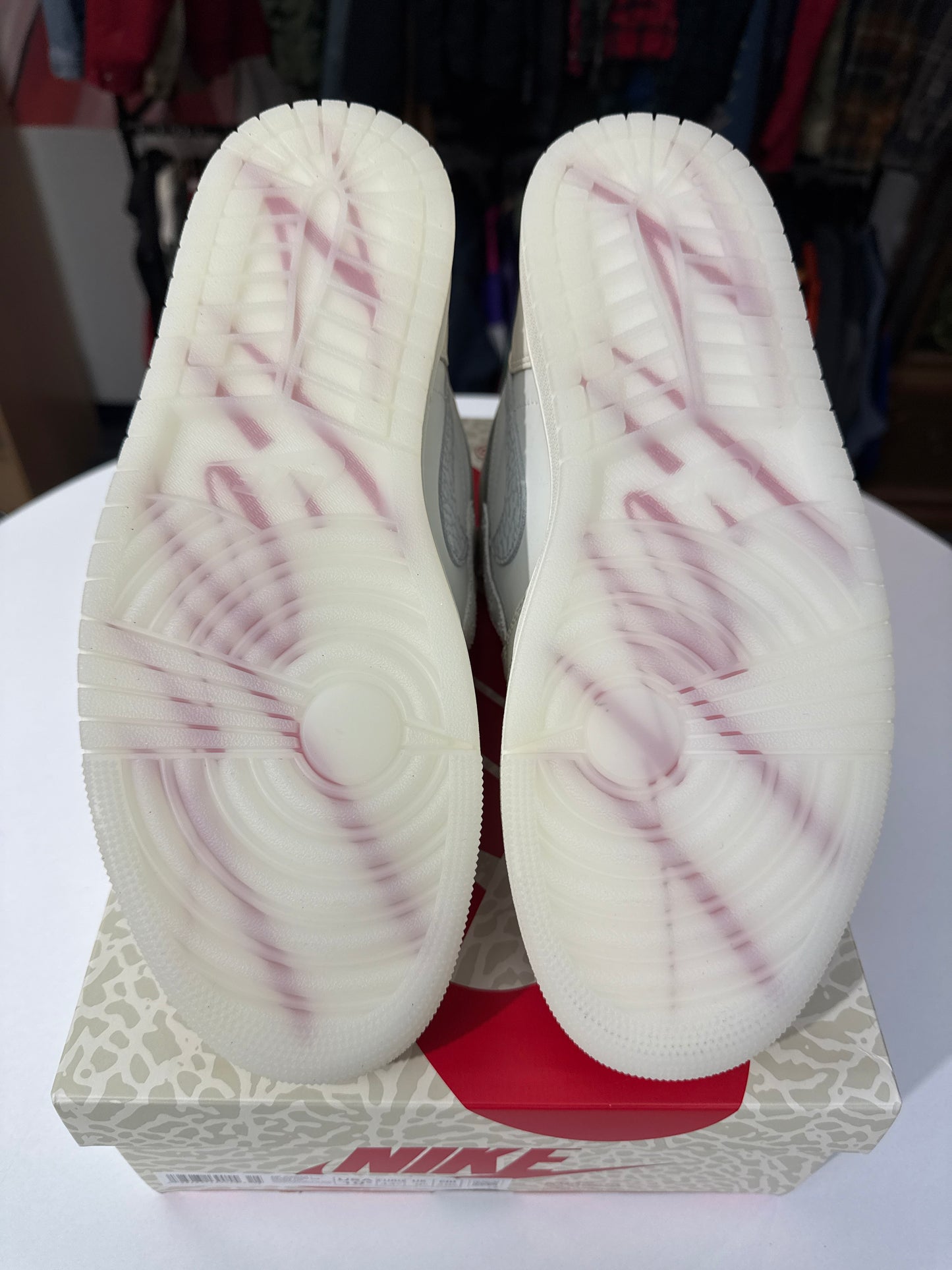 New Jordan 1 Sail University Red