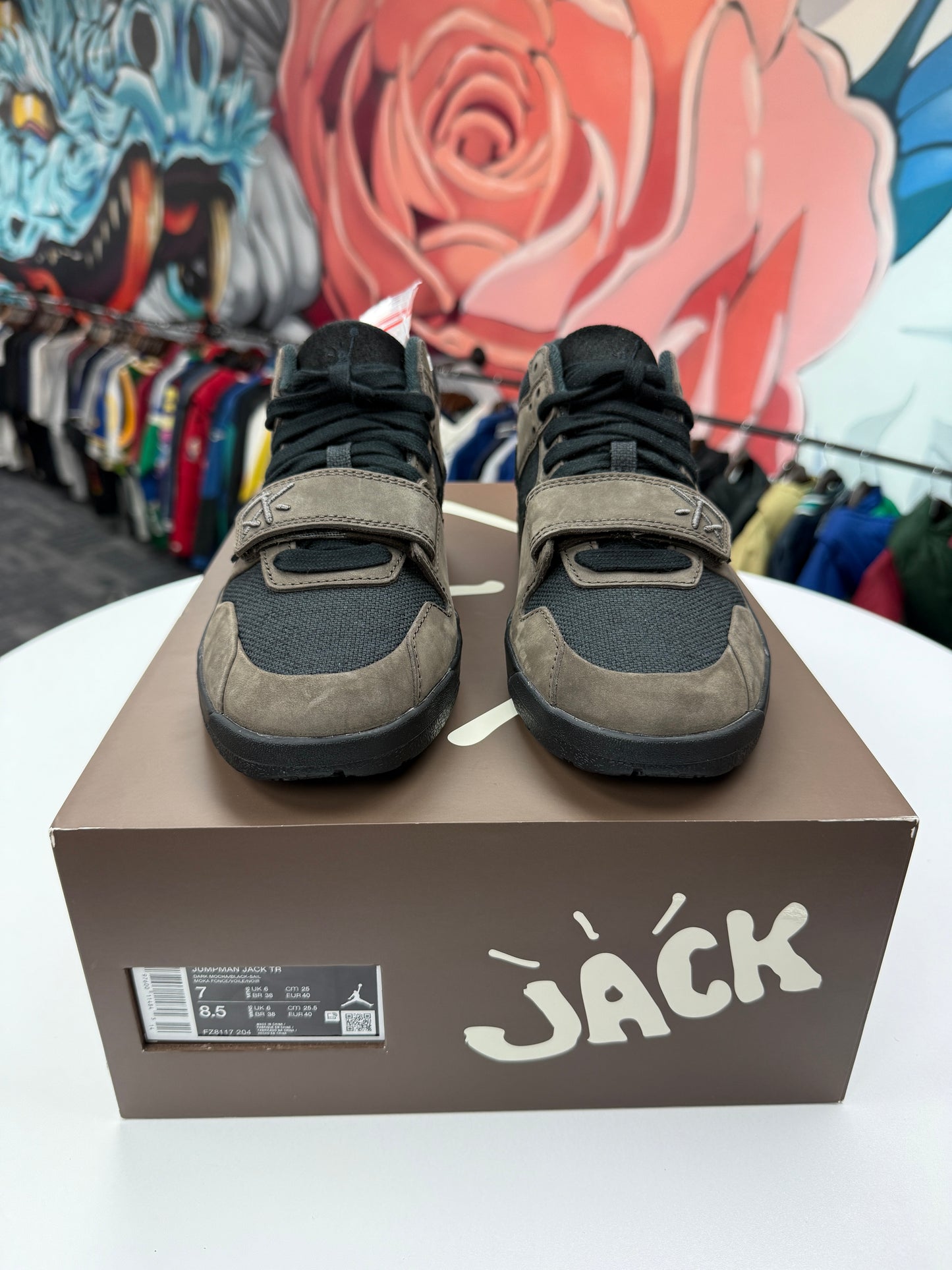 New Travis Scott Jumpman Jack Dark Mocha TR