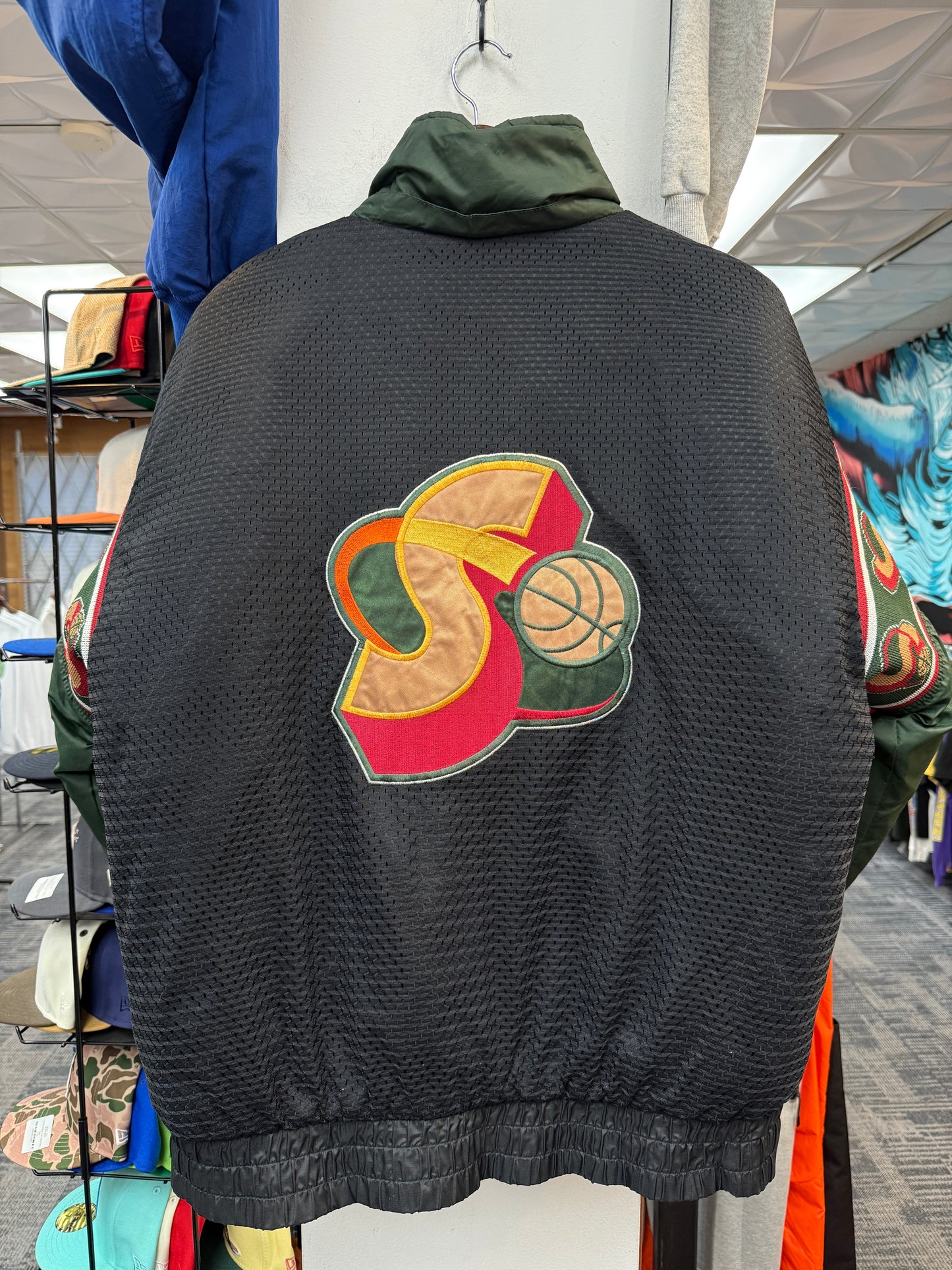 Vintage Sonics Reversible Puffer Jacket