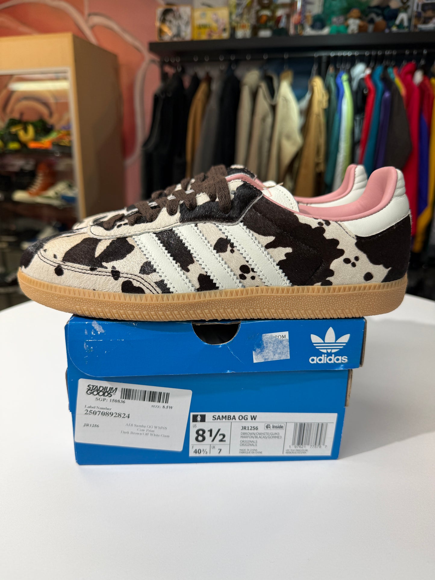 New Cowprint Adidas Samba OG