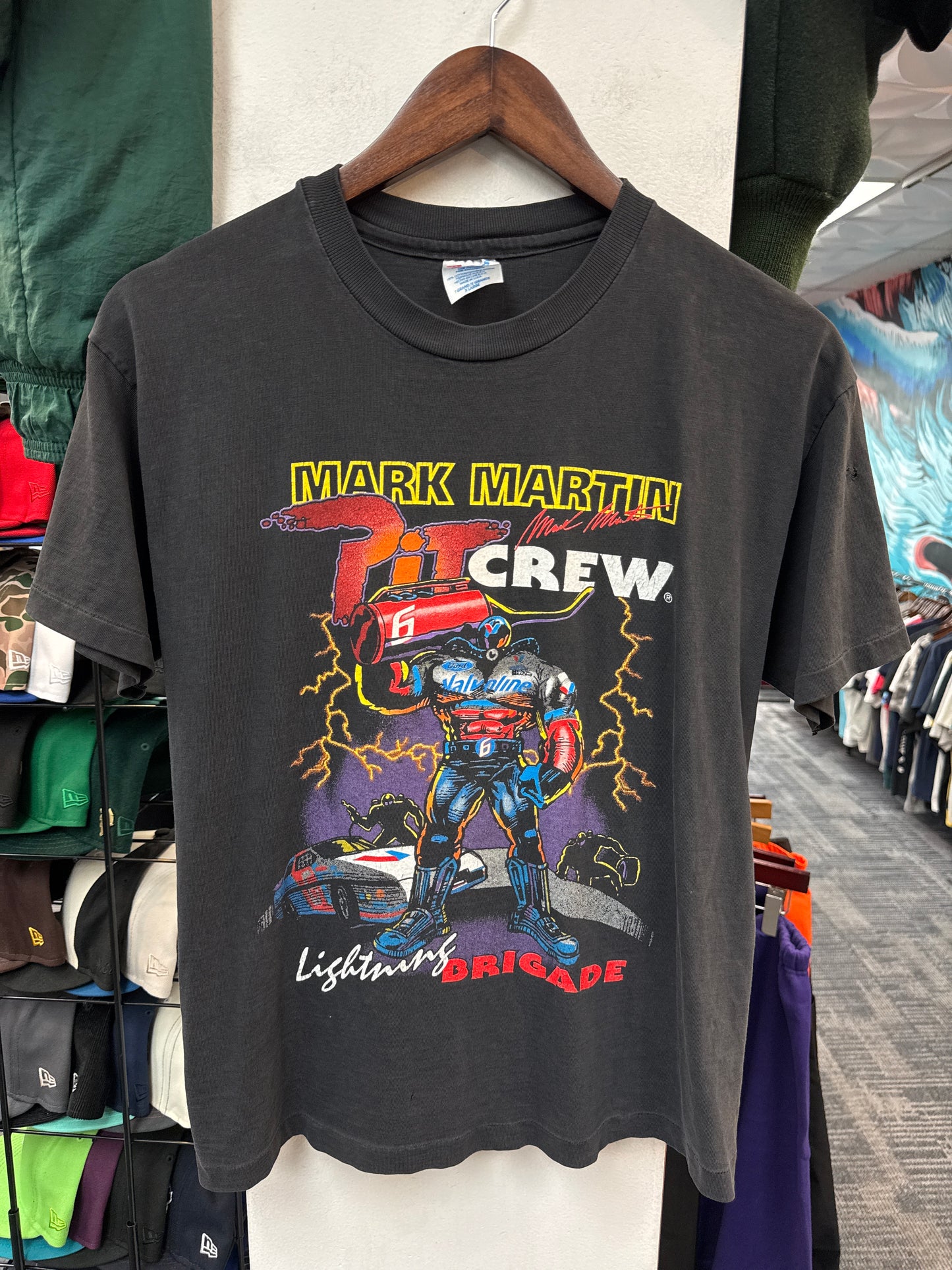 Vintage Mark Martin Pit Crew Tee