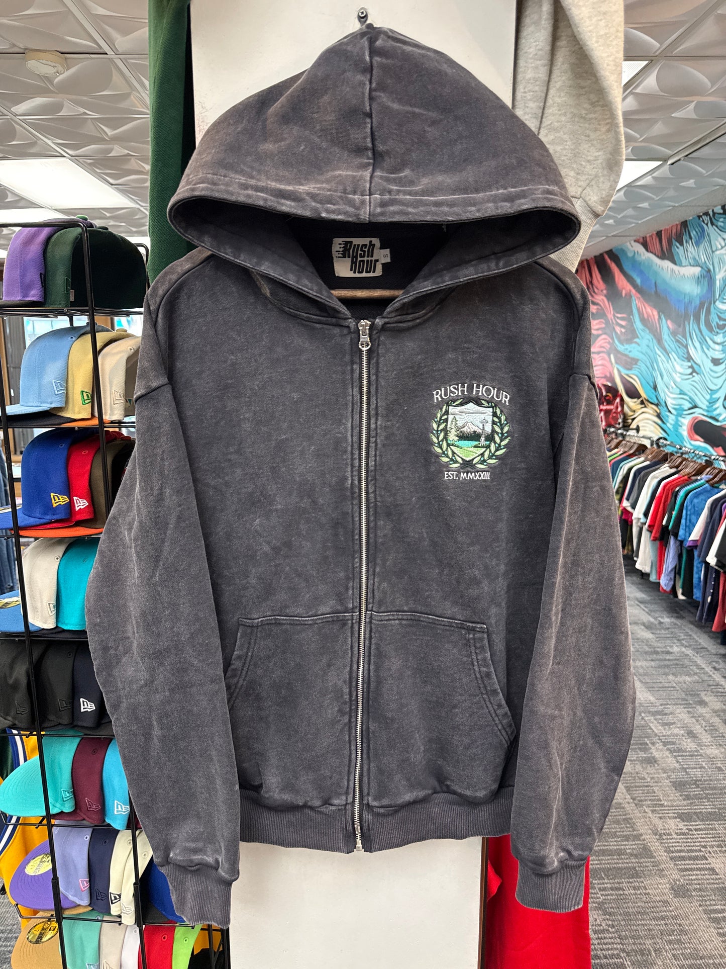 Rush Hour University Zip Up Hoodie