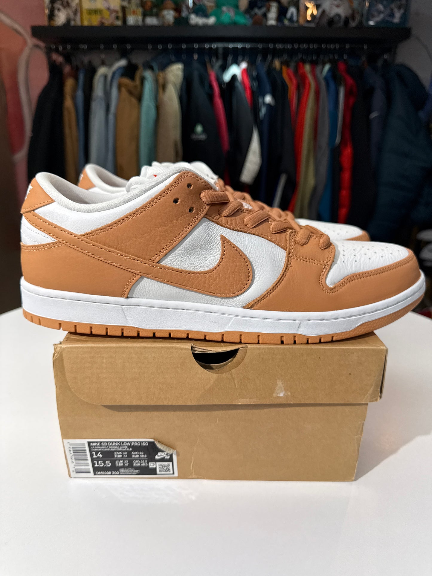 New Nike SB Dunk Low Light Cognac