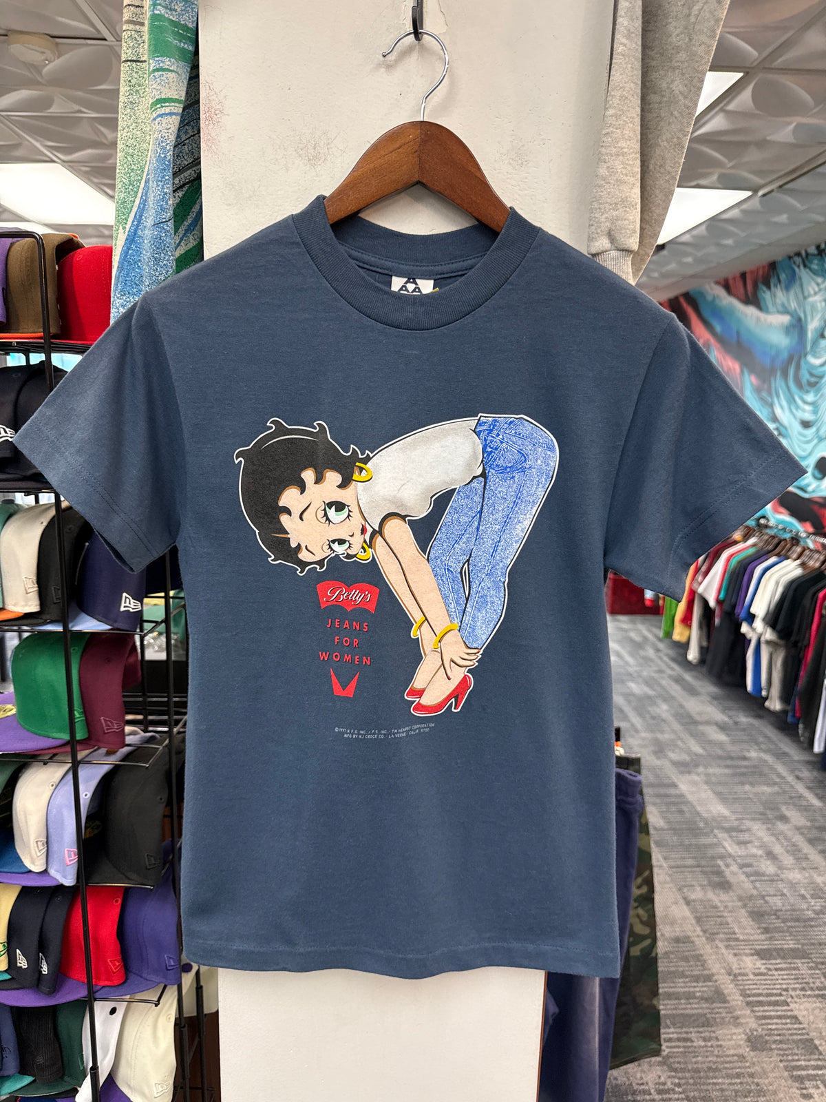 Vintage 1997 Betty Boop Jeans Tee