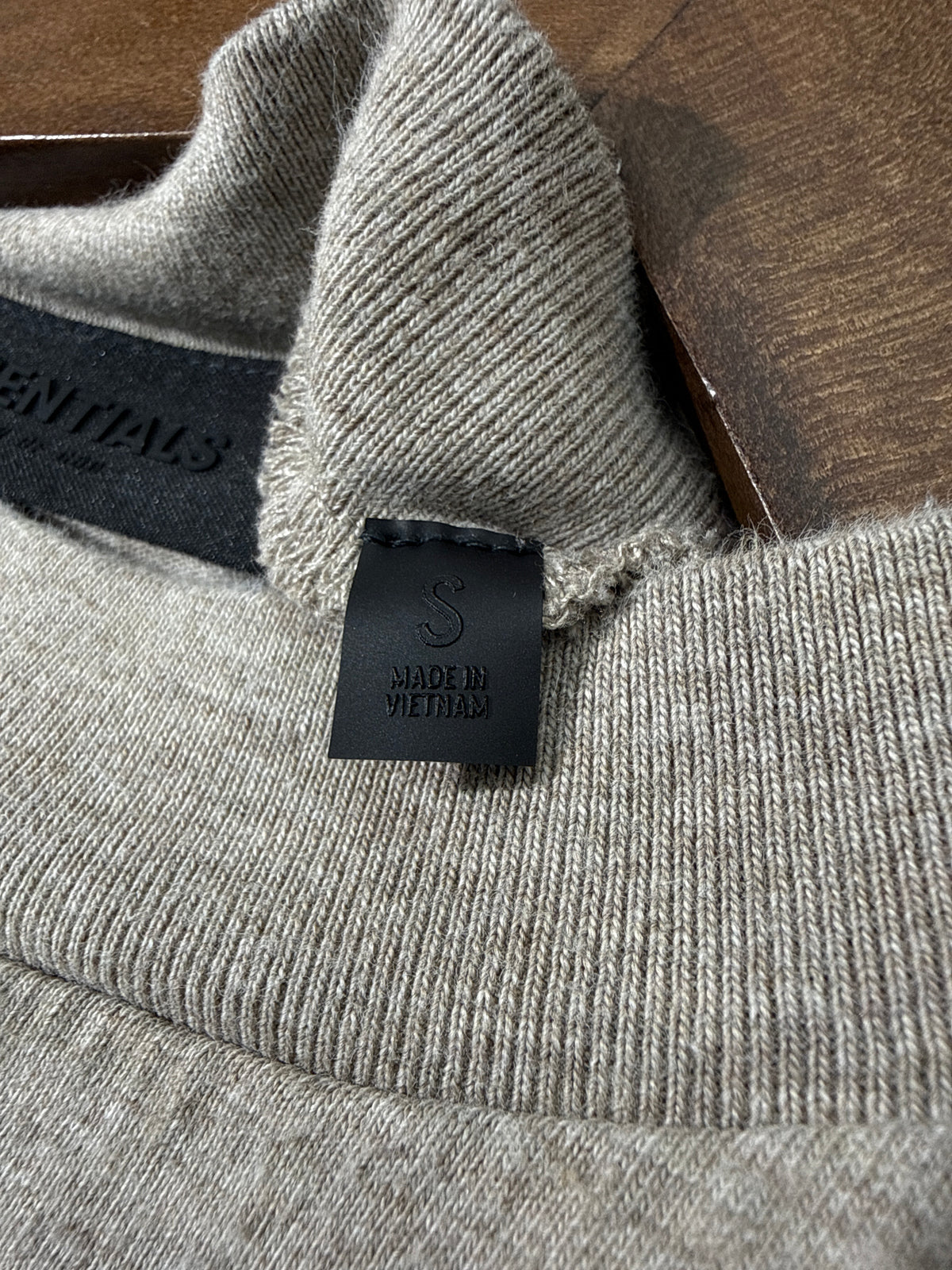 Fear of God Essentials Tan Tee