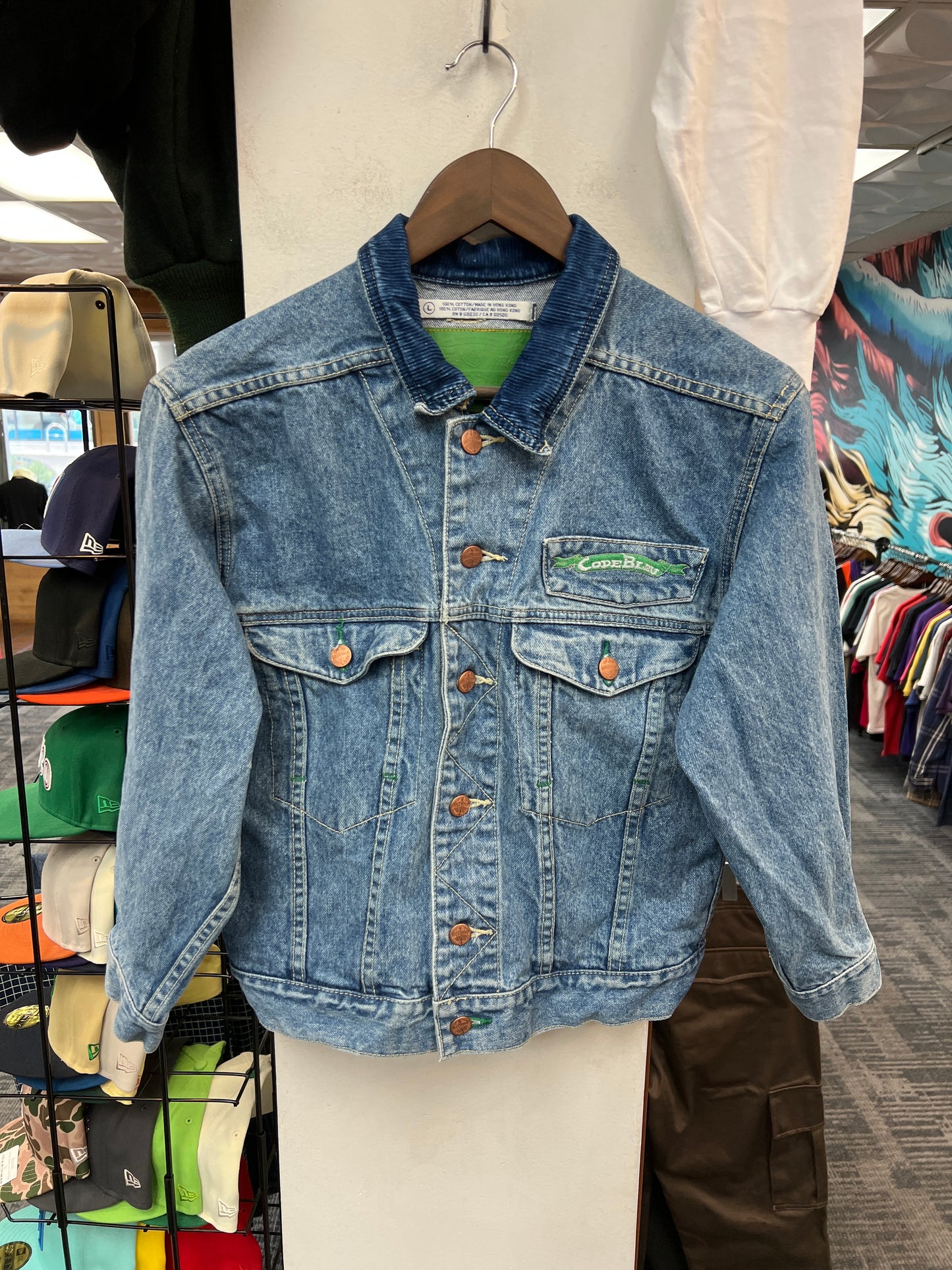 Vintage Code Bleu Denim Jacket