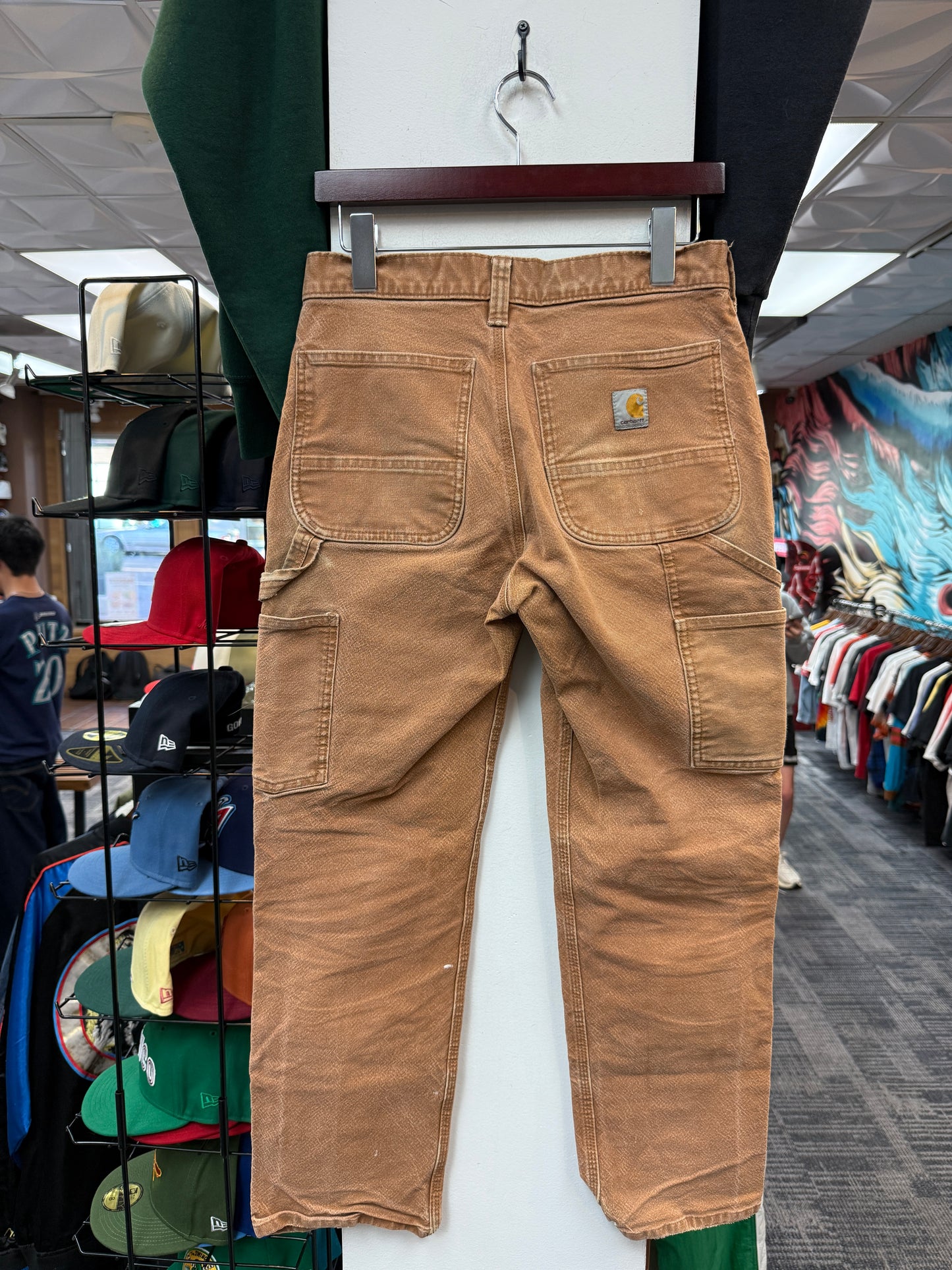 Carhartt Relaxed Fit Dark Khaki Double Knee