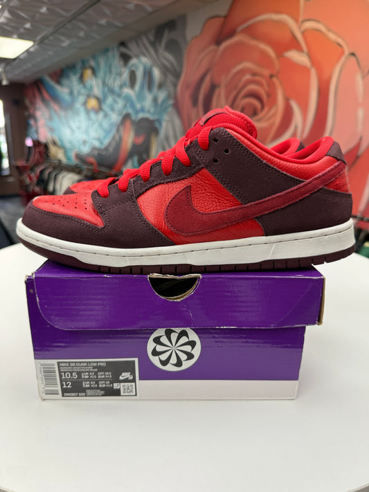 Preowned Cherry SB Dunk Low