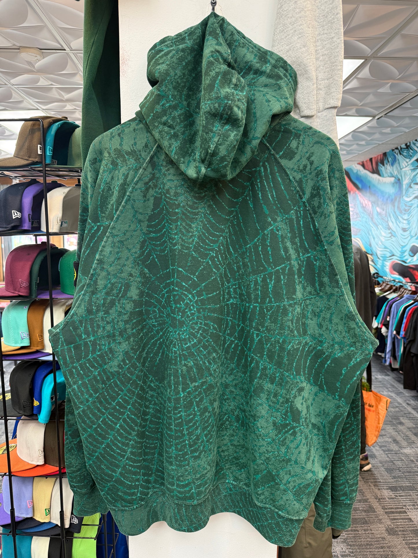Supreme X Stone Island Green Hoodie (FW23)