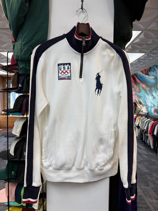 Vintage Polo Ralph Lauren 2010 Olympics Quarter Zip