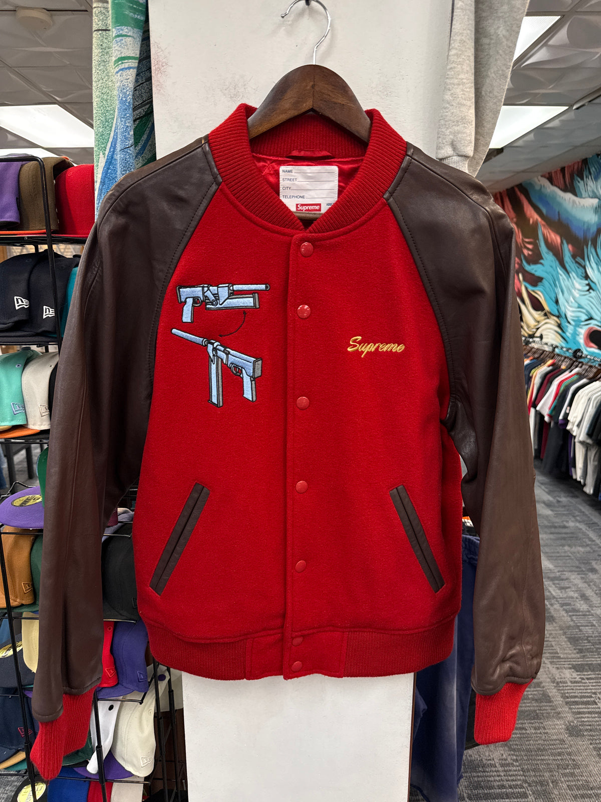Supreme Aeon Flux Varsity Jacket