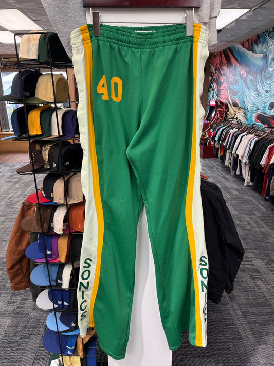 Vintage Sand-Knit Kemp Game Sonics Warm Up Pants