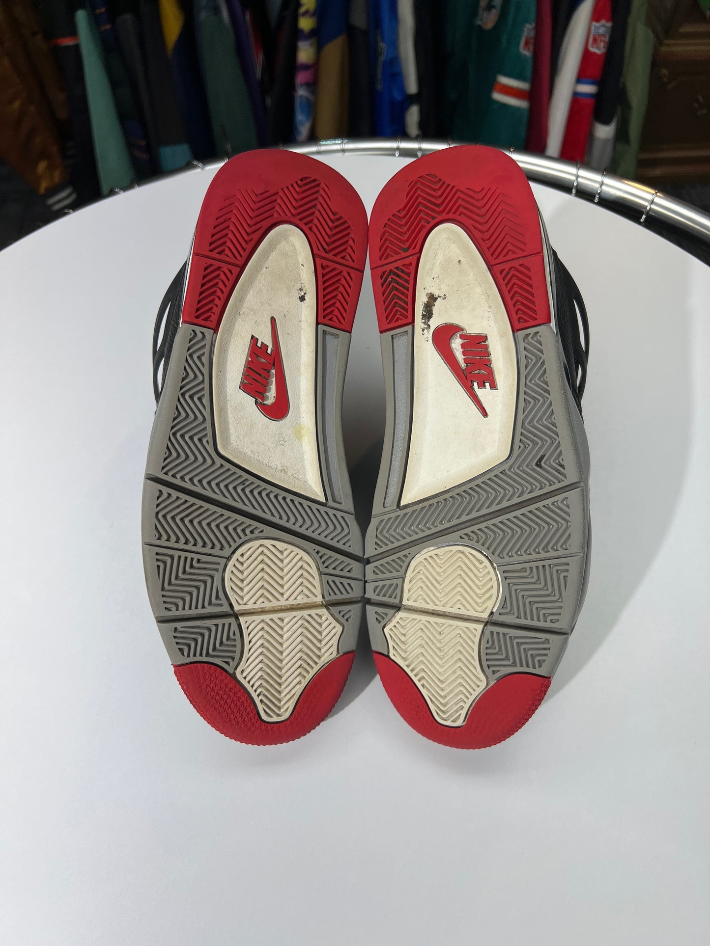 Preowned Jordan 4 Retro Bred Reimagined